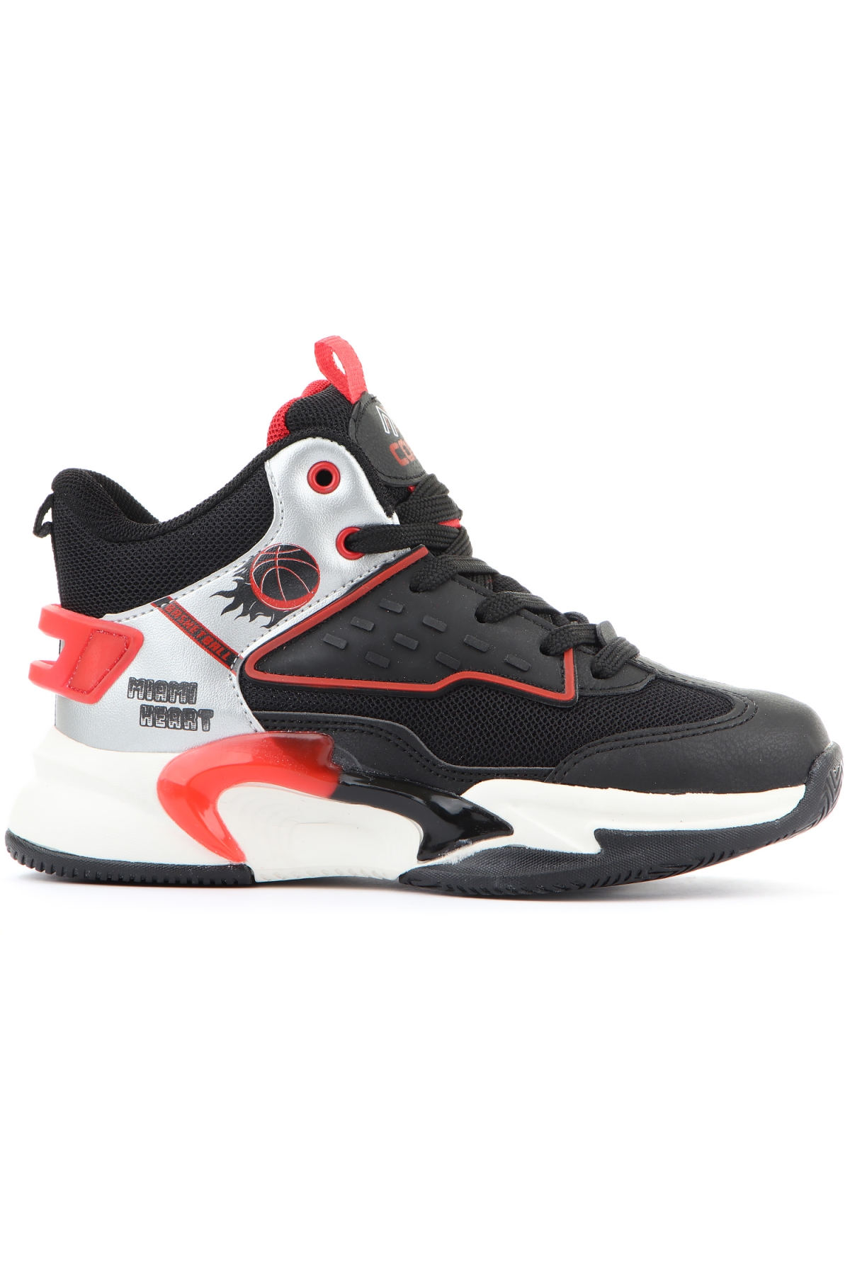 Miami Ortopedik Taban Bilekli Çocuk Basketbol Ayakkabı - Görsel 6