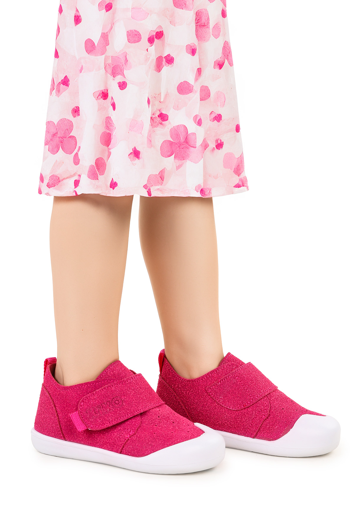 Rosie İlk Adım Cırtlı Kız Bebek Günlük Ayakkabı Fuşya - Görsel 2