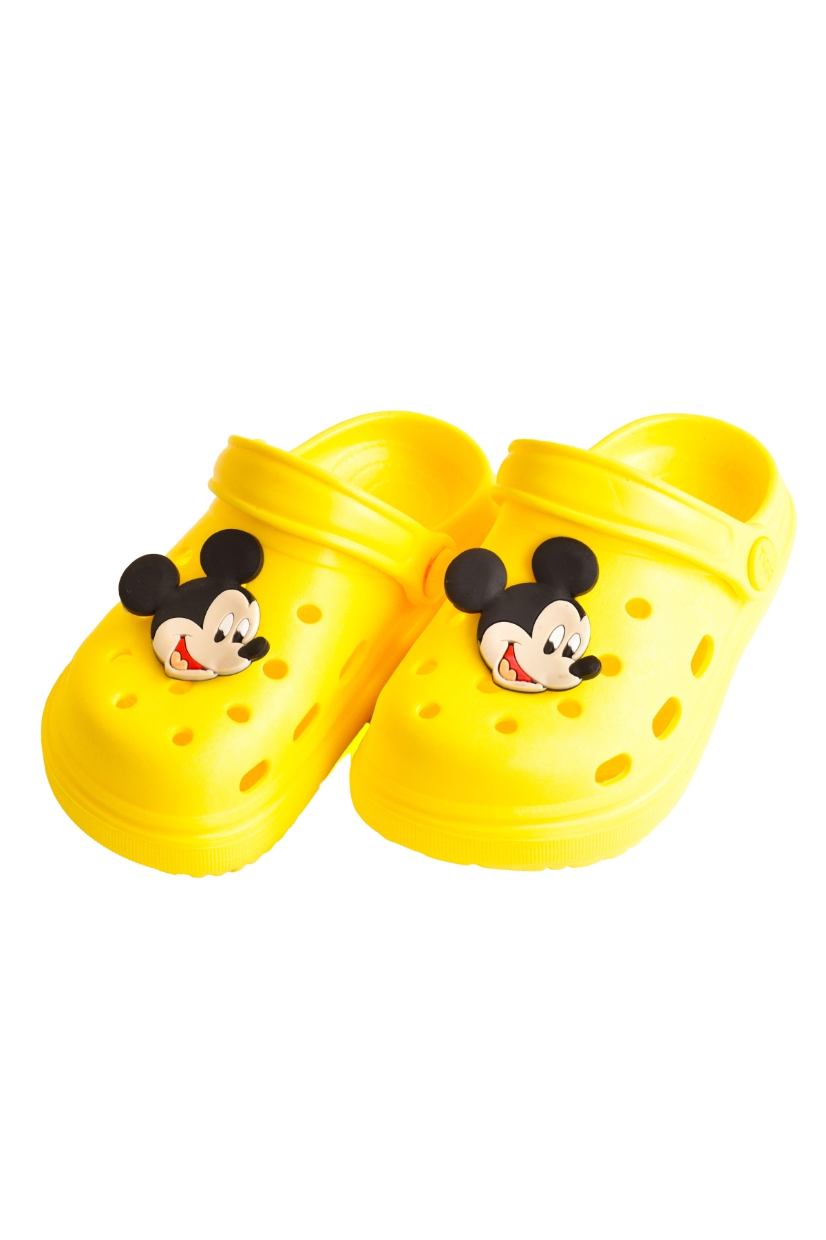 Mickey Mouse Unisex Çocuk Kaymaz Taban Terlik Sandalet - Görsel 4