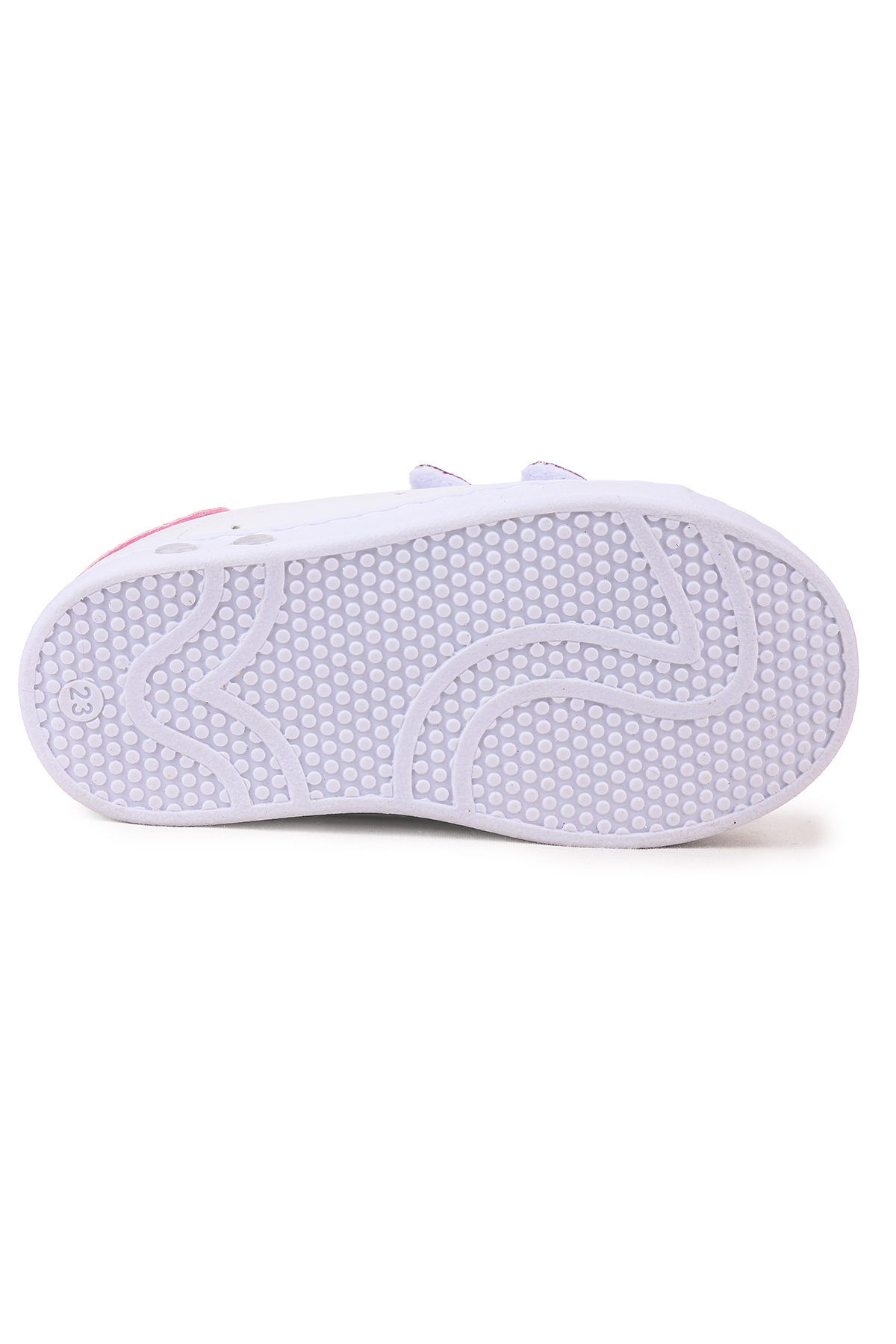 Royzo İlk Adım Bebe Cırtlı Işıklı Kız Bebek Spor Ayakkabı Beyaz - Görsel 7