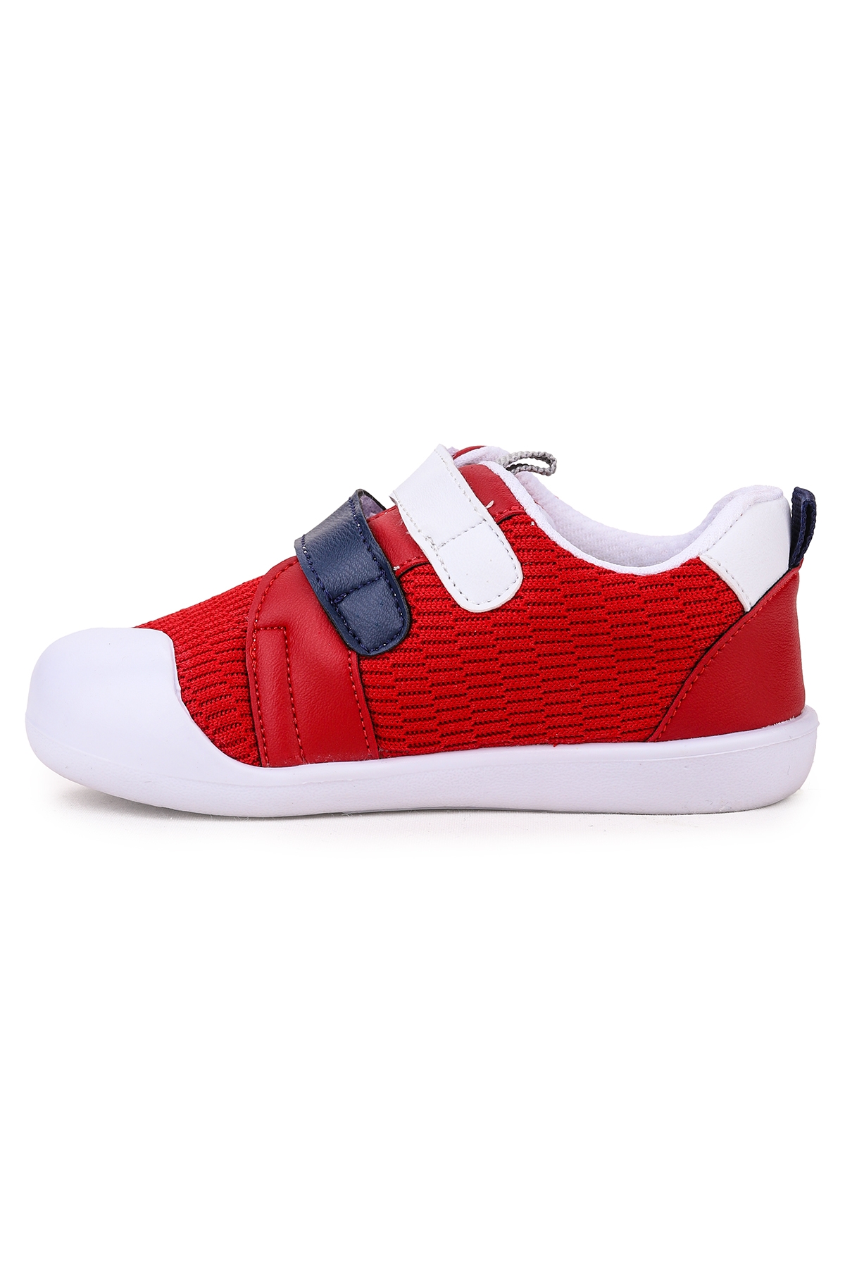 Textile İlk Adım Cırtlı Erkek Bebek Spor Ayakkabı Kırmızı - Görsel 5