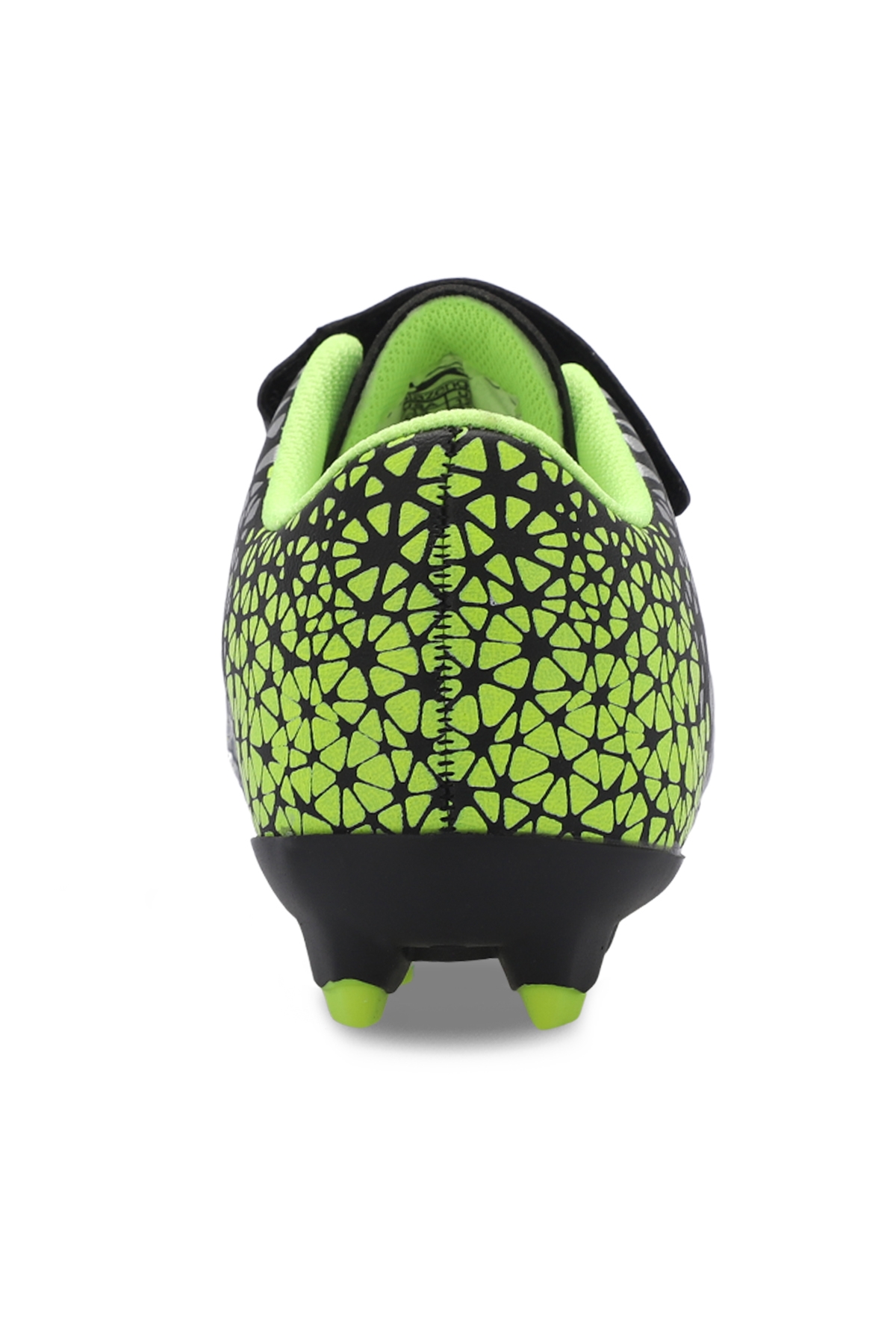 CRYSTAL Unisex Çocuk Futbol Ayakkabı Siyah / Yeşil - Görsel 7