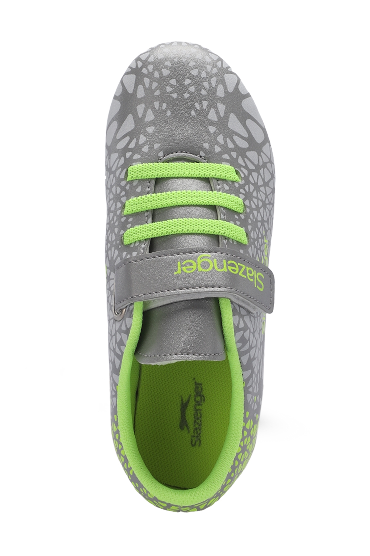 CRYSTAL Unisex Çocuk Futbol Ayakkabı Gri - Görsel 6