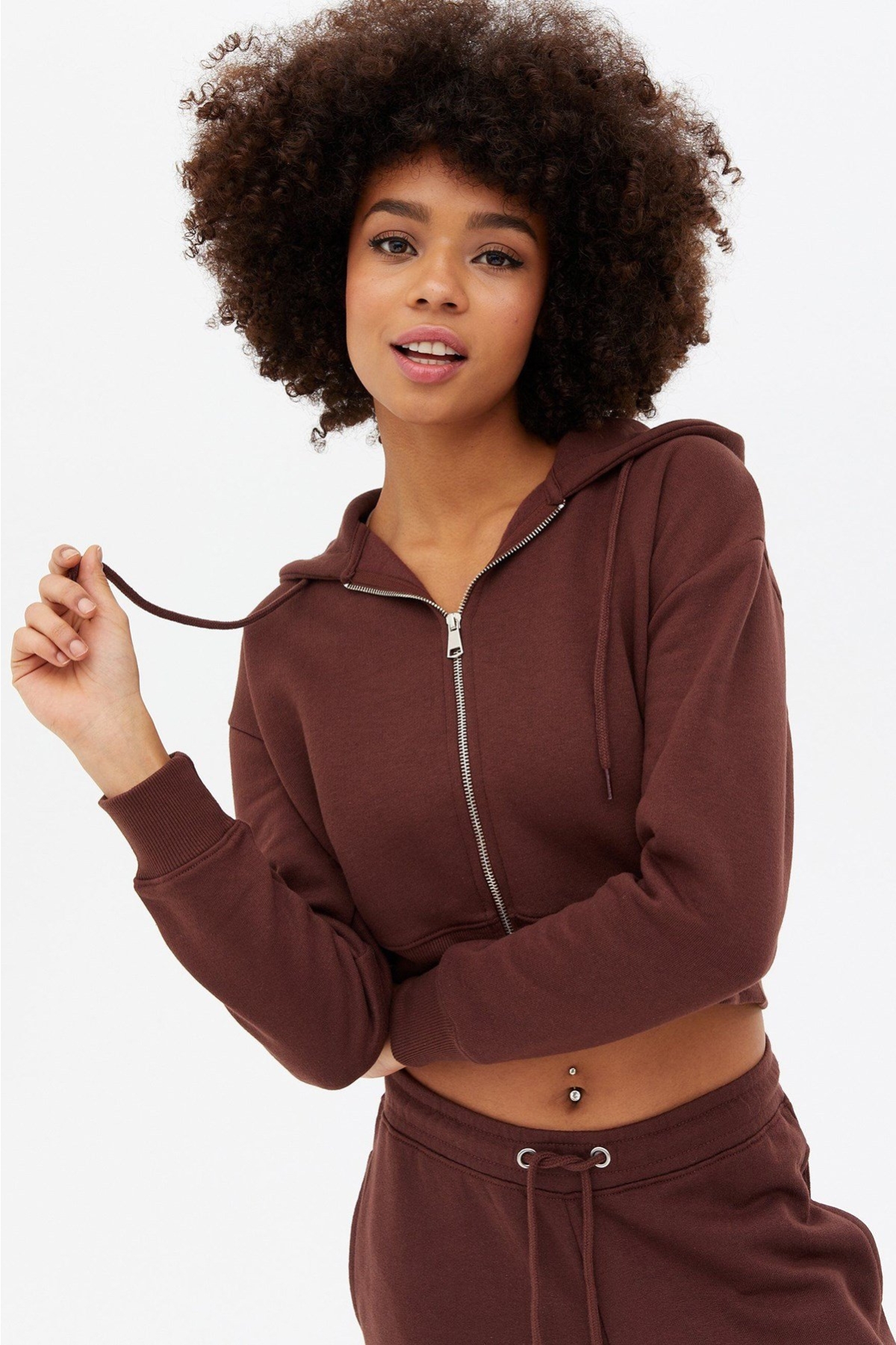 Crop a sweatshirt on sale