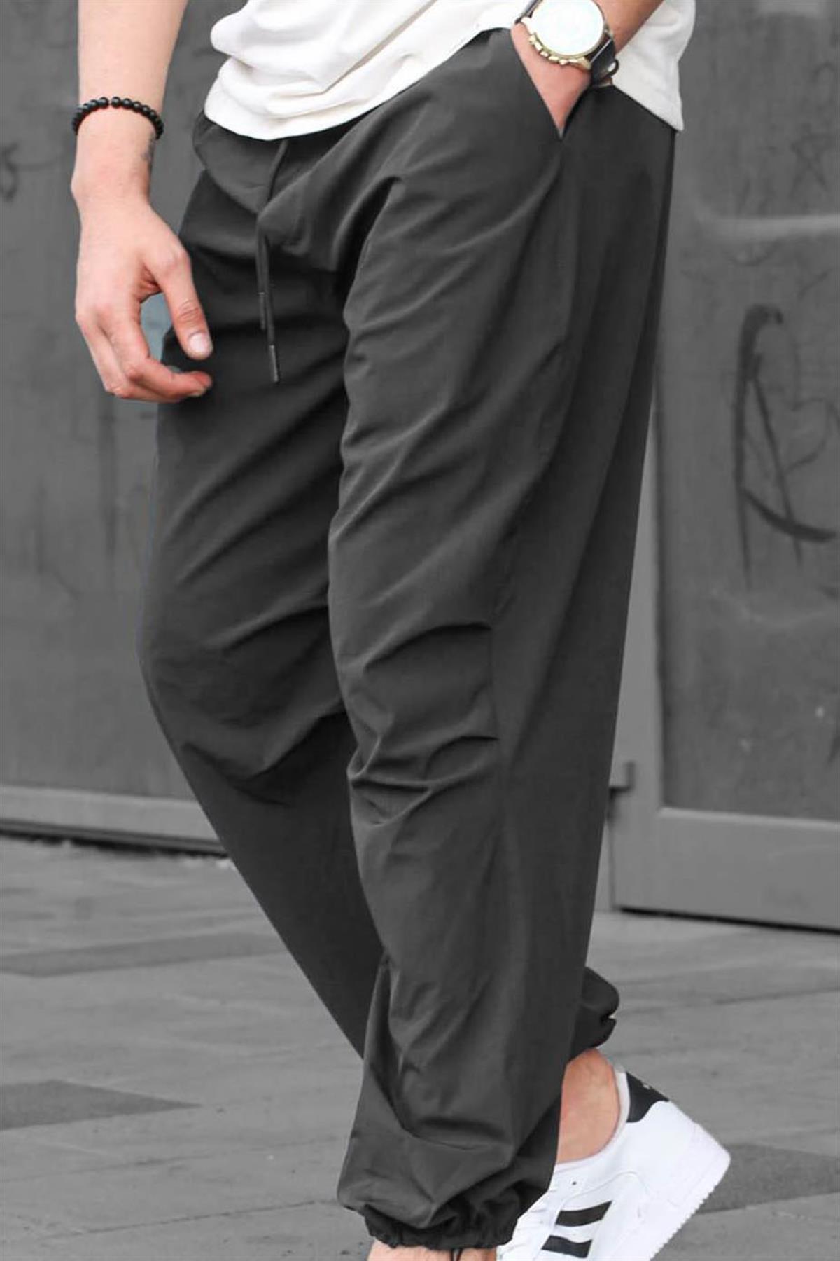 Antrasit Regular Fit Erkek Paraşüt Pantolon 6504 Fiyatları | Flo