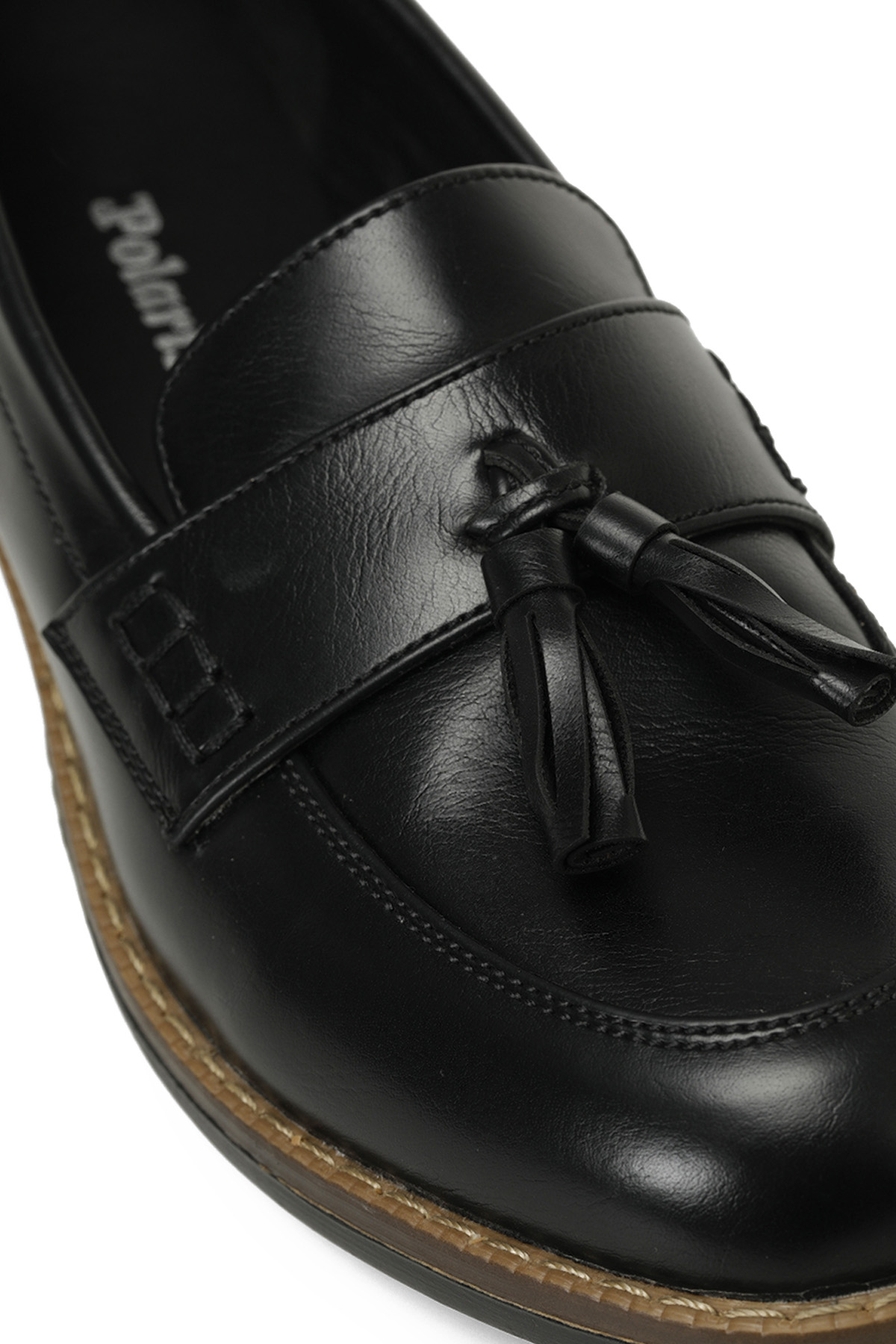 Polaris 324011.Z 4PR Siyah Kadın Loafer - Görsel 8