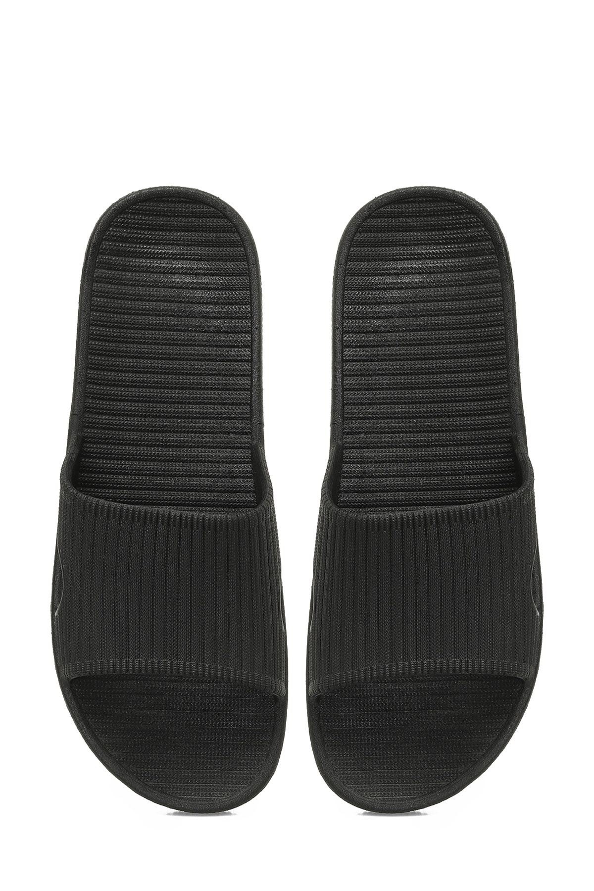 602261.M4PR Siyah Erkek Terlik - Görsel 5