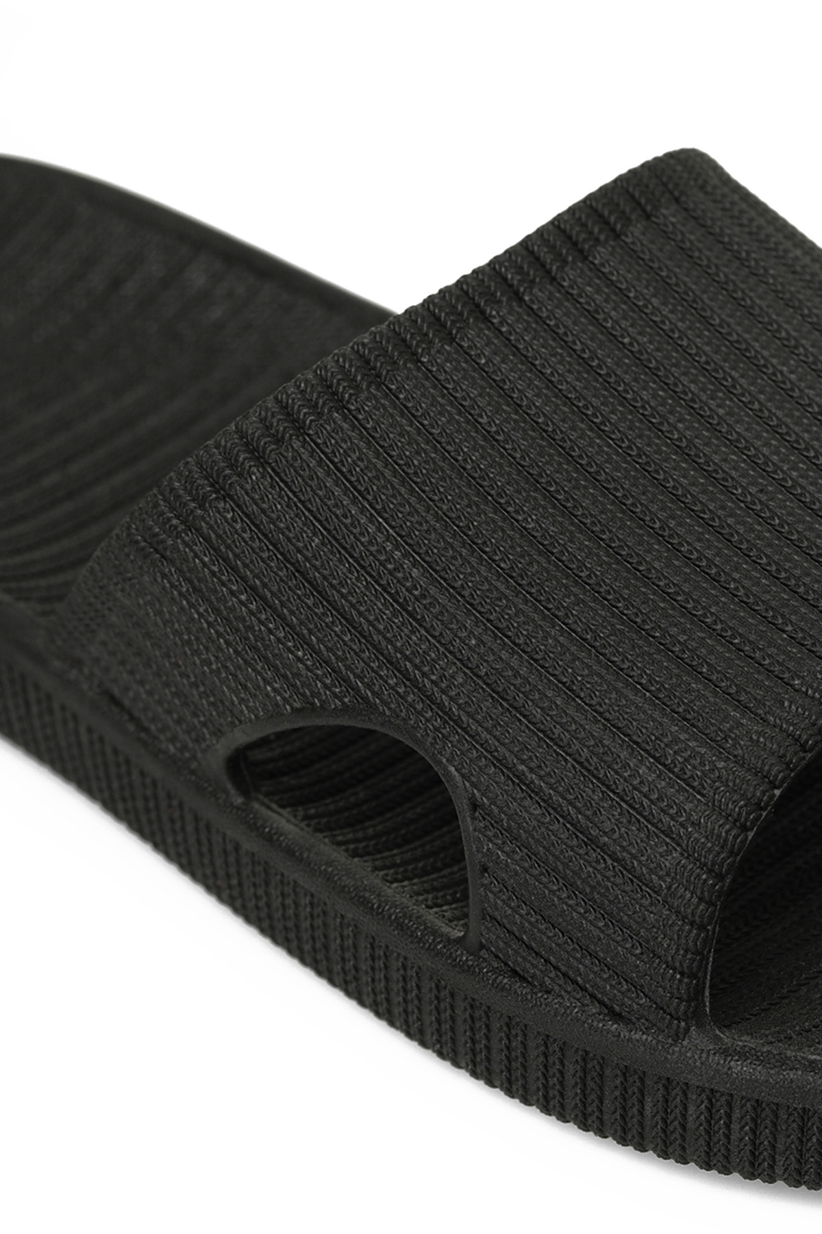 602261.M4PR Siyah Erkek Terlik - Görsel 8