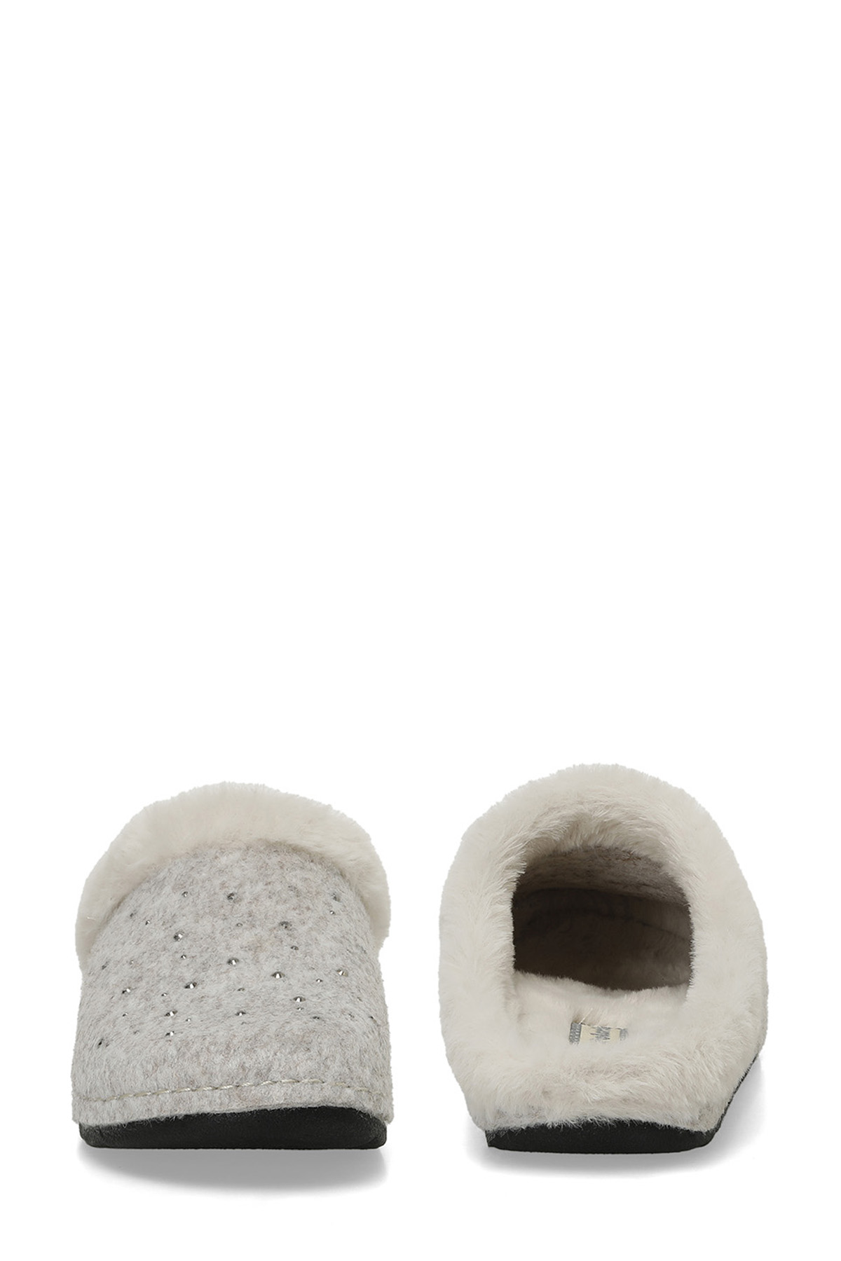 603231.Z4PR Bej Kadın Ev Terliği - Görsel 6