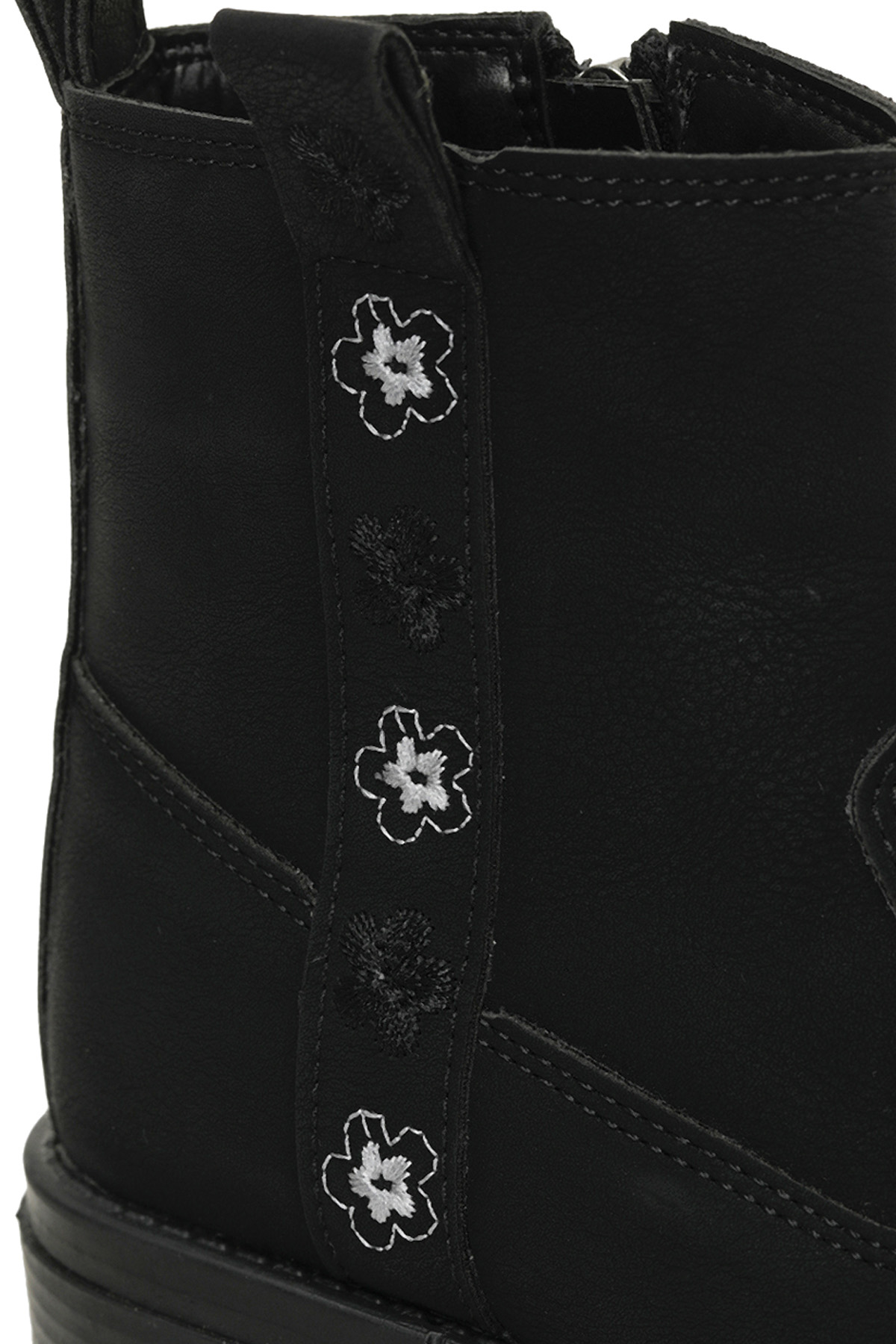 I Cool LOUIS.F 4PR Siyah Kız Çocuk Biker Bot - Görsel 8