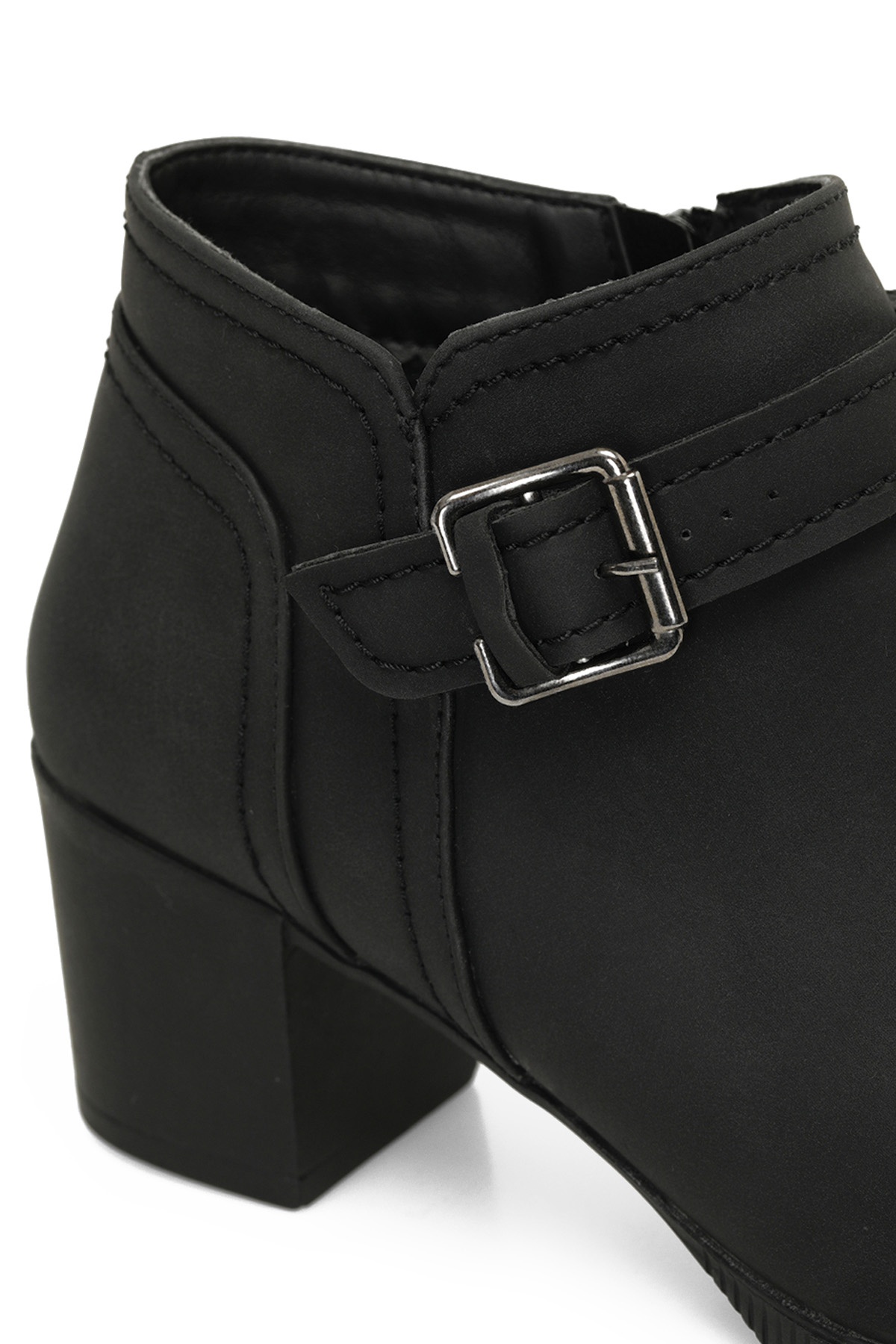 Polaris 163142.Z4PR Siyah Kadın Topuklu Bot - Görsel 8