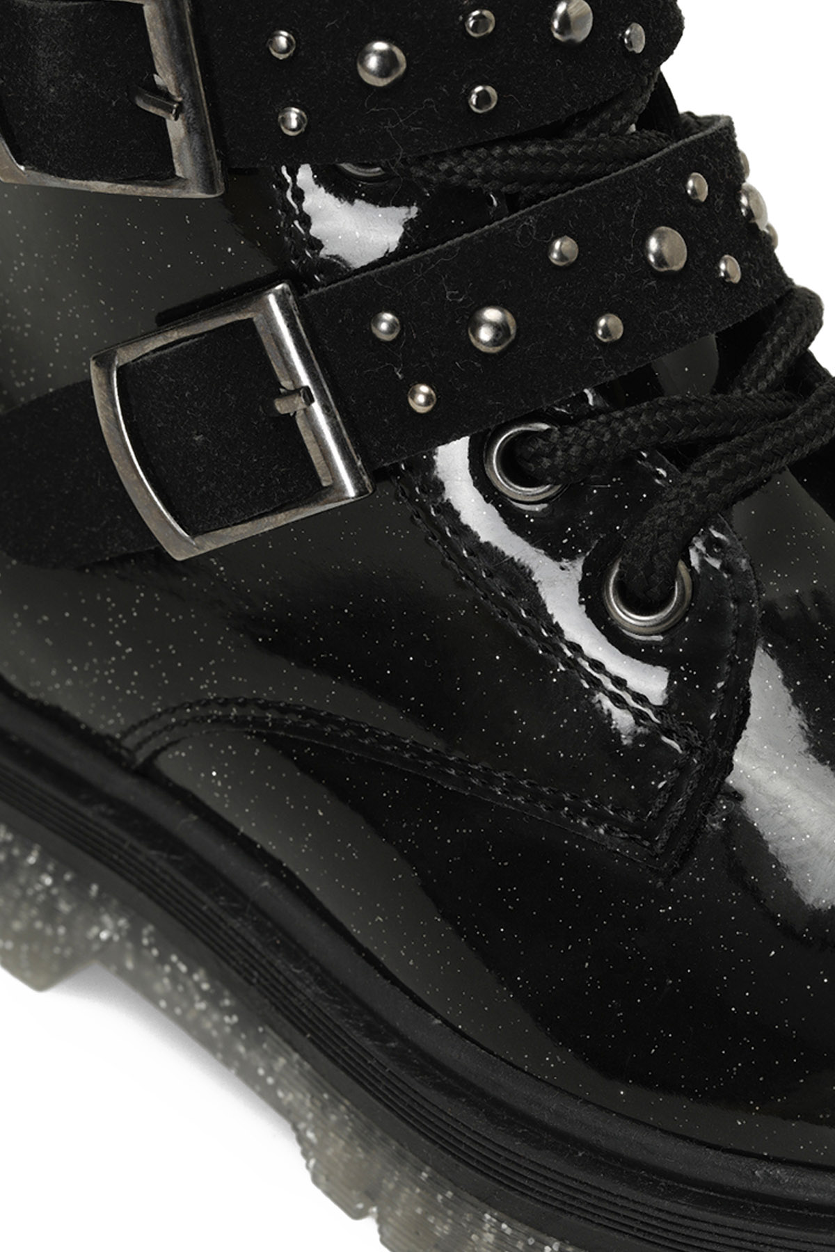 I Cool I Cool SARONA-E F 4PR Siyah Kız Çocuk Biker Bot | Flo Siyah - 8. görsel