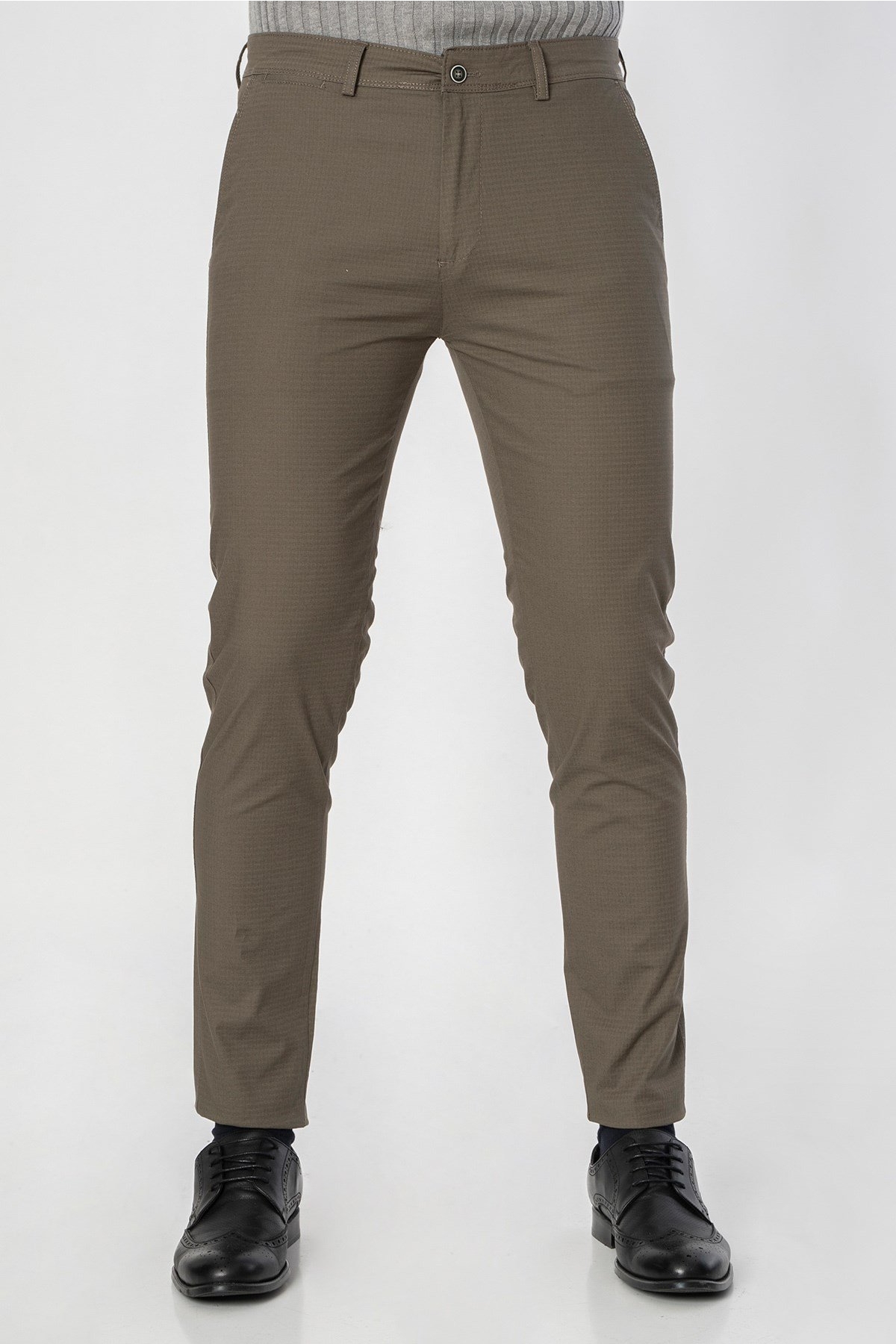 Armoudo P2304 Slim Fit Pamuklu Likralı Pantolon Haki