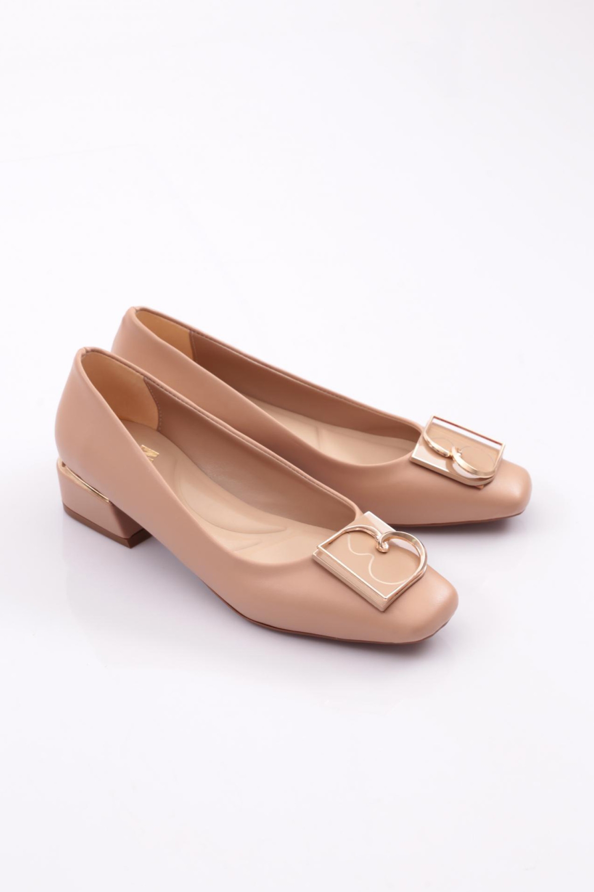 4874 Kadin Tokali Topuklu Ayakkabi - Görsel 3