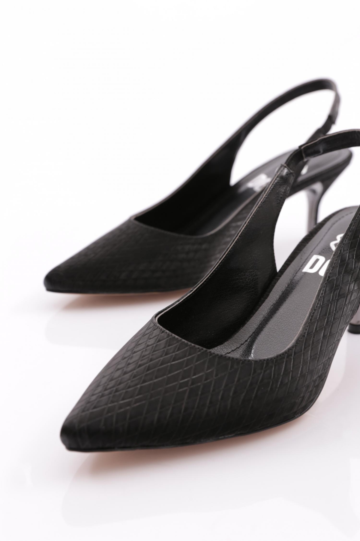 5011 Arkadan Bağlamali Topuklu Ayakkabi - Görsel 5