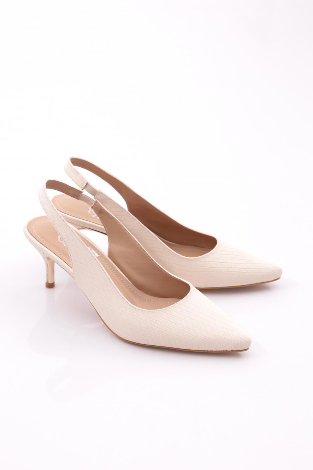 5011 Arkadan Bağlamali Topuklu Ayakkabi - Görsel 3