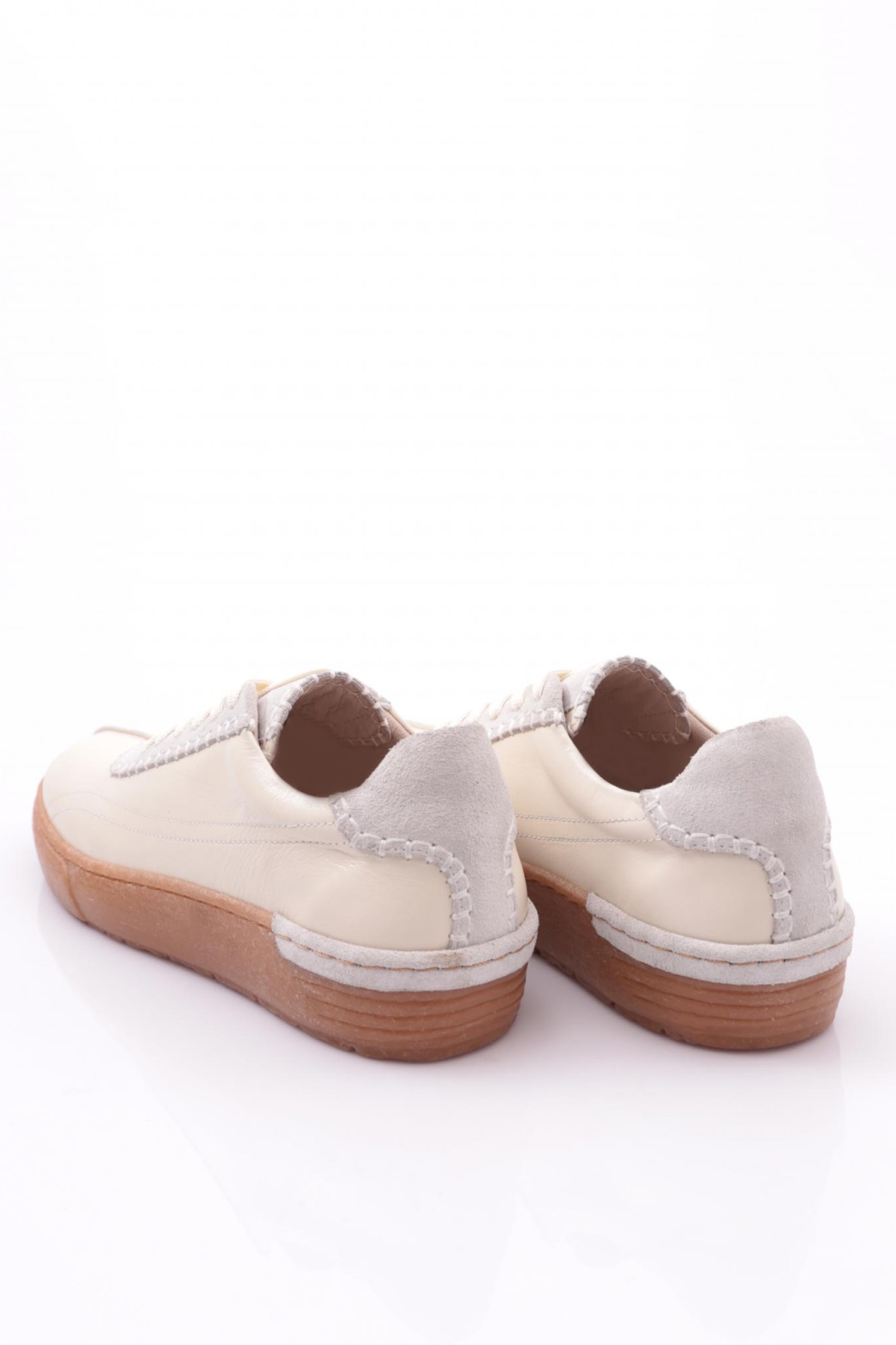 34610 Kadin Bağcikli Sneaker Ayakkabi - Görsel 4