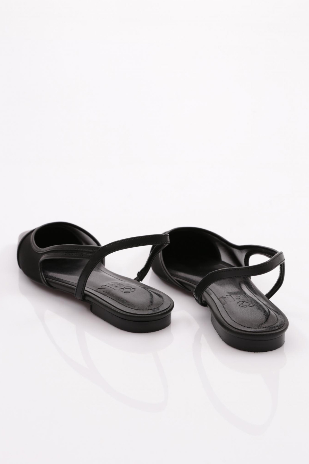 811 Kadin Arkadan Bağlamali Babet - Görsel 4