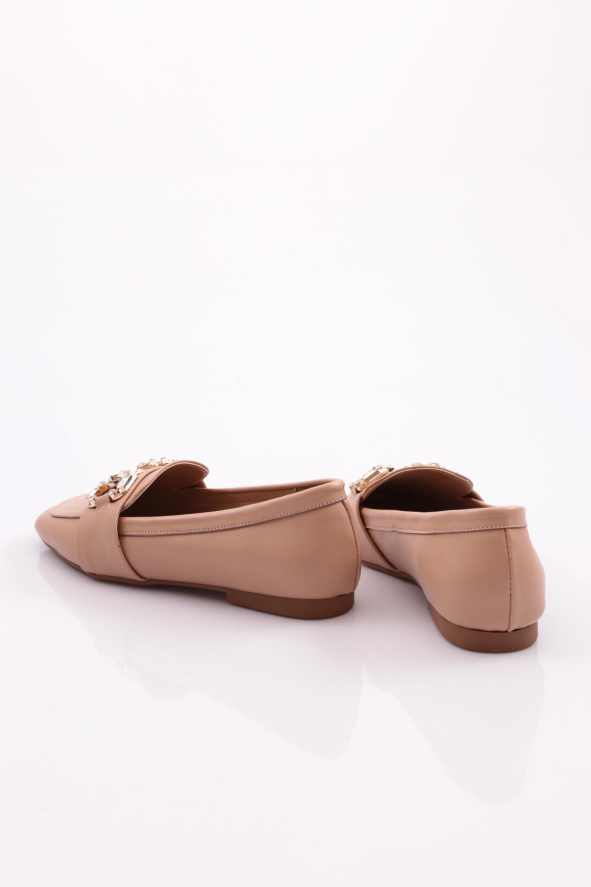 5004-23Y Kadin Kristal Tokali Loafer - Görsel 4