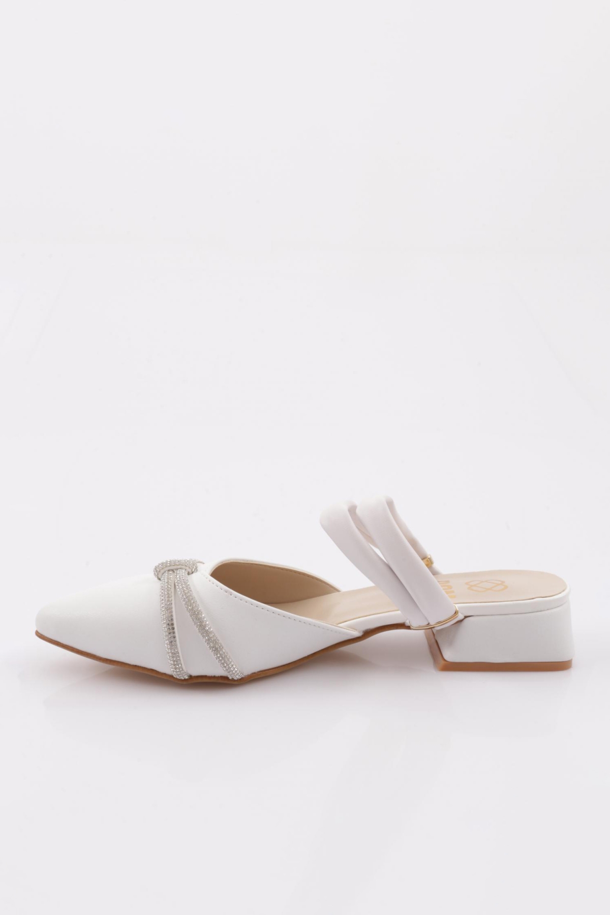 592 Kadin Taş Detayli Babet - Görsel 4