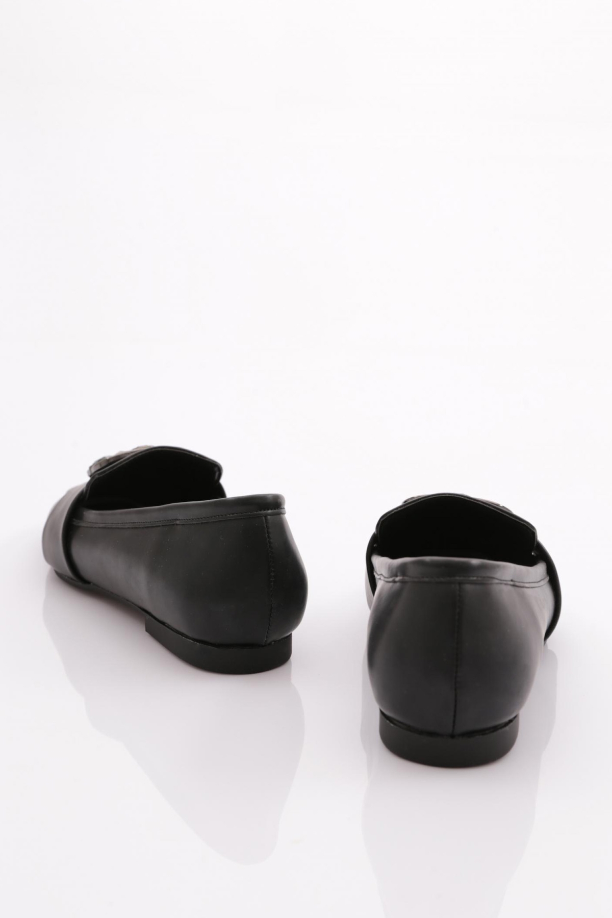 Dgn Dgn Siyah 5013 Kadin Babet | Flo Siyah - 4. görsel