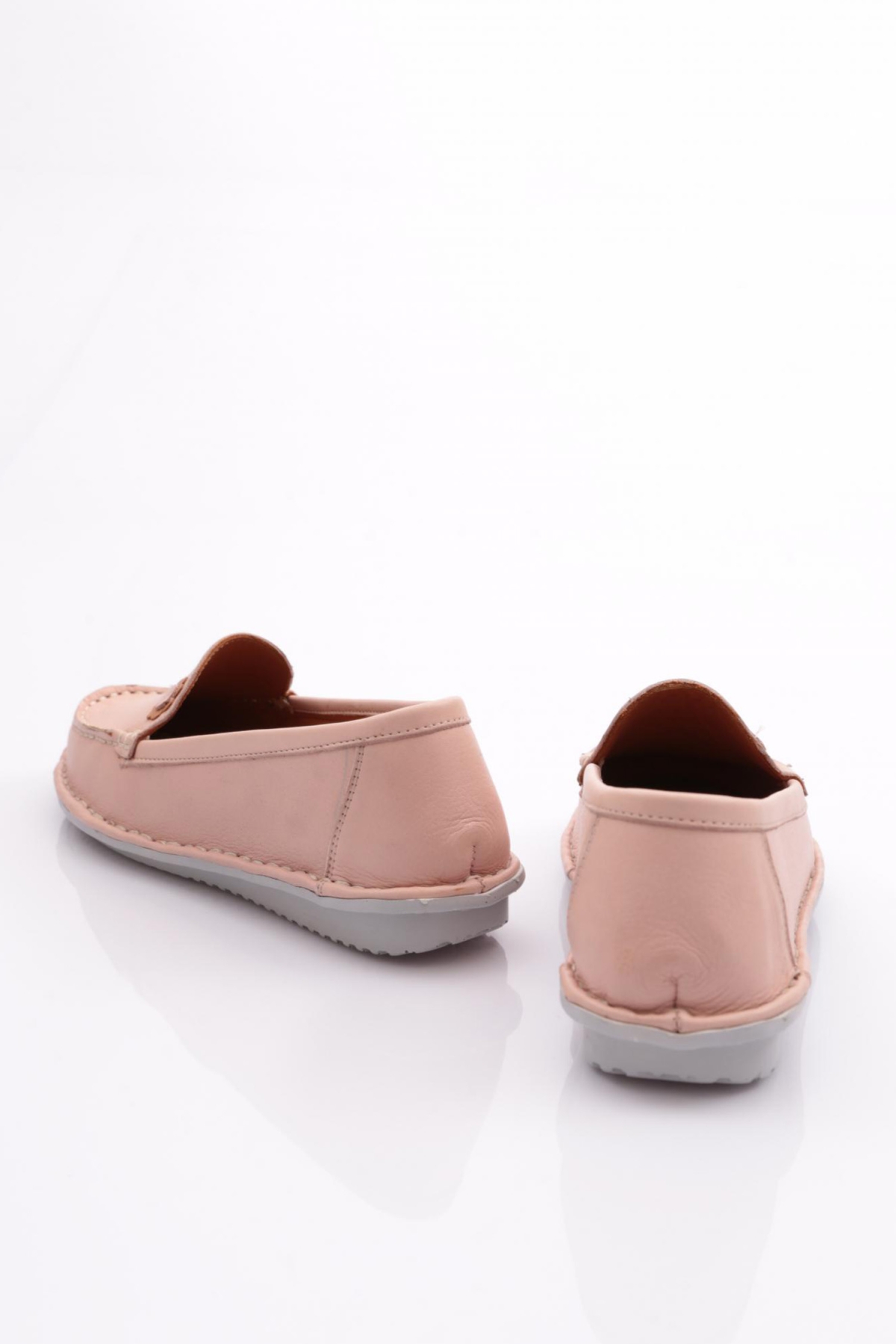 E220 Kadin Çiçek Desenli Babet - Görsel 4