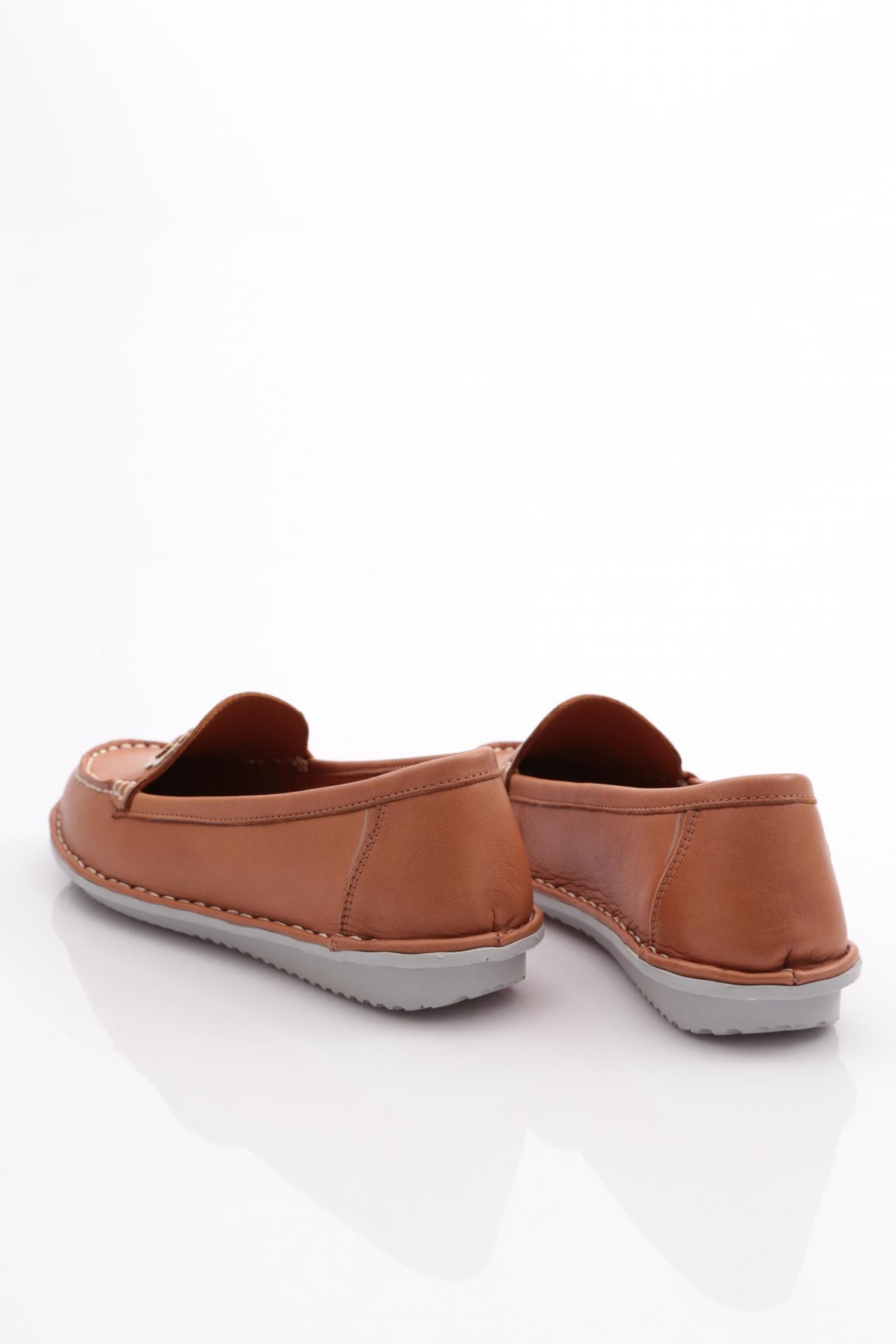 E220 Kadin Çiçek Desenli Babet - Görsel 4