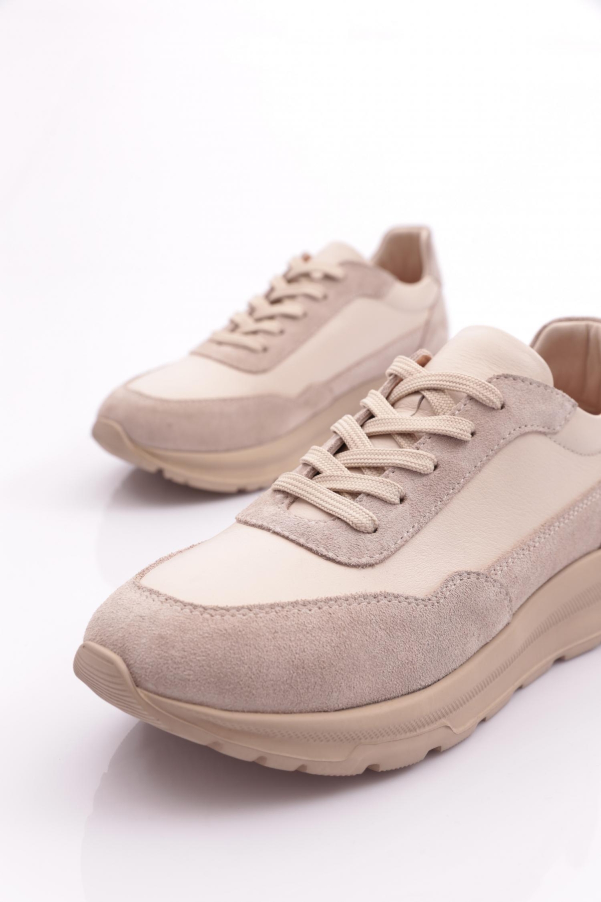 Dgn Dgn Bej 461E Kadin Spor Ayakkabi Sneaker | Flo Bej - 5. görsel