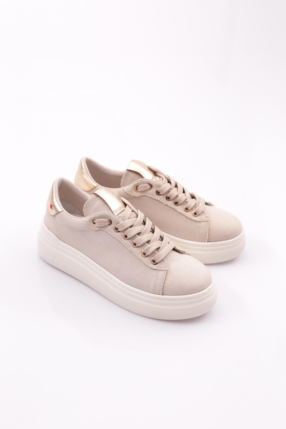 Es1518 Kadin Kalin Taban Spor Ayakkabi - Görsel 3