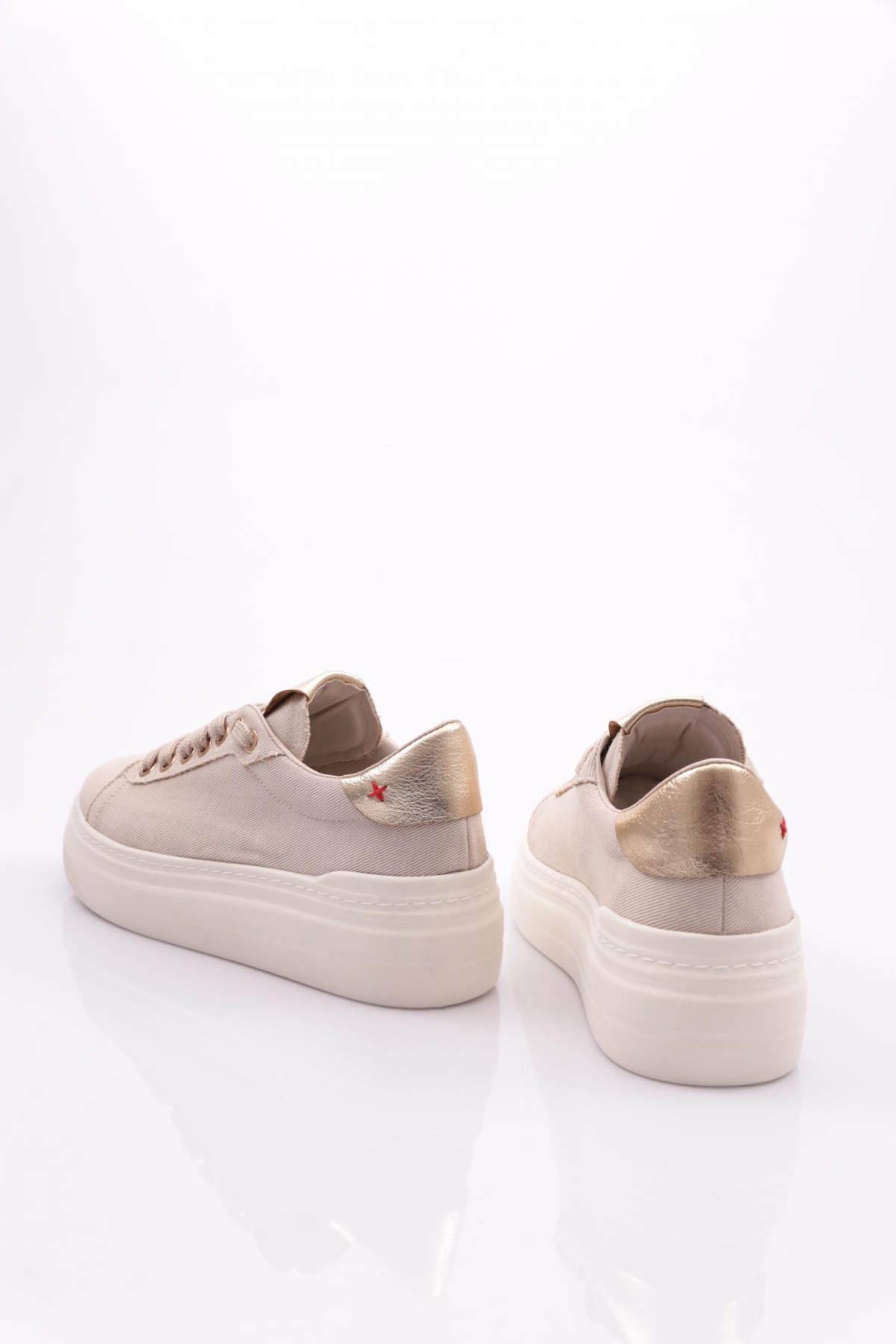 Es1518 Kadin Kalin Taban Spor Ayakkabi - Görsel 4