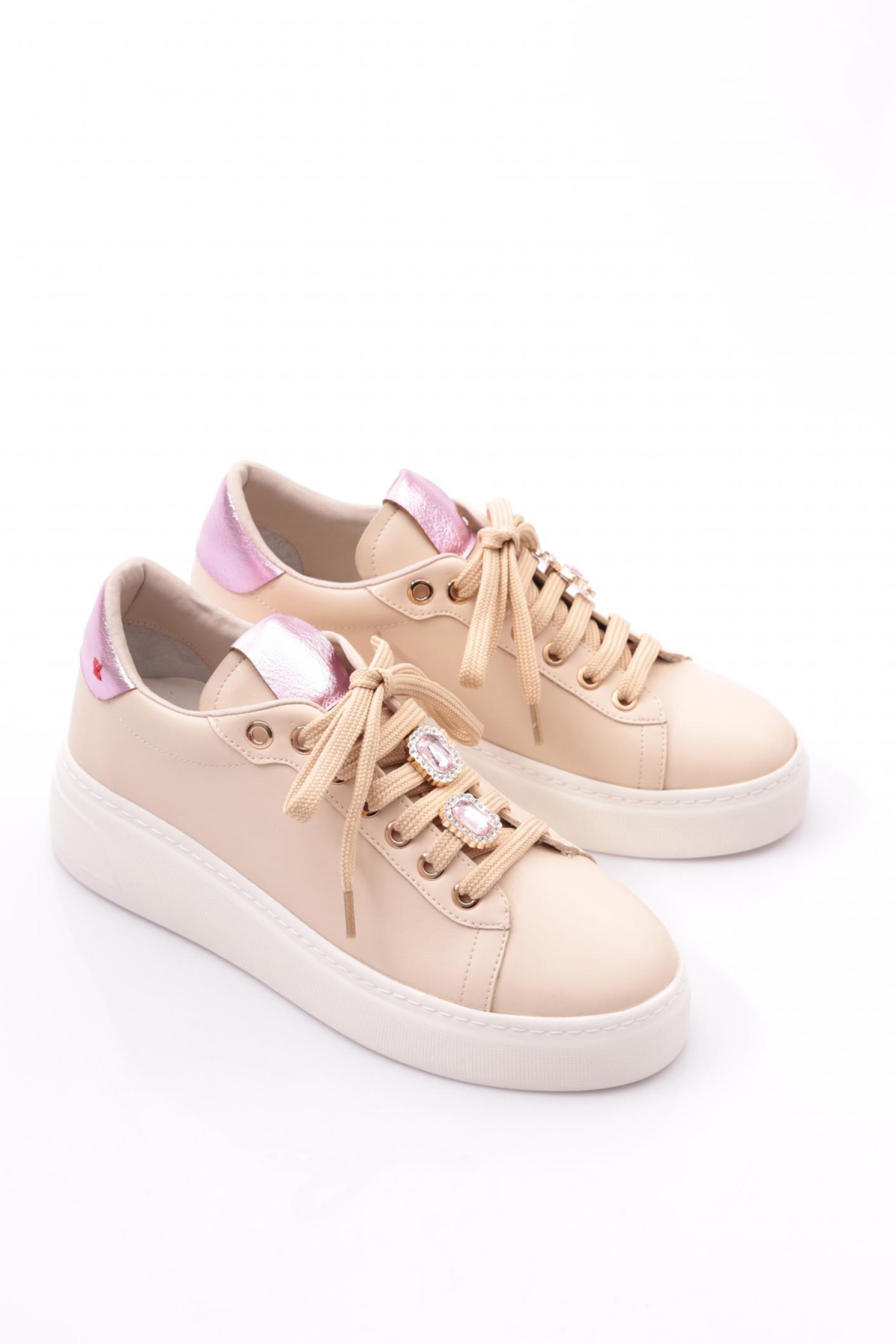 Es1531 Kadin Bağciklari Desenli Spor Ayakkabi - Görsel 3