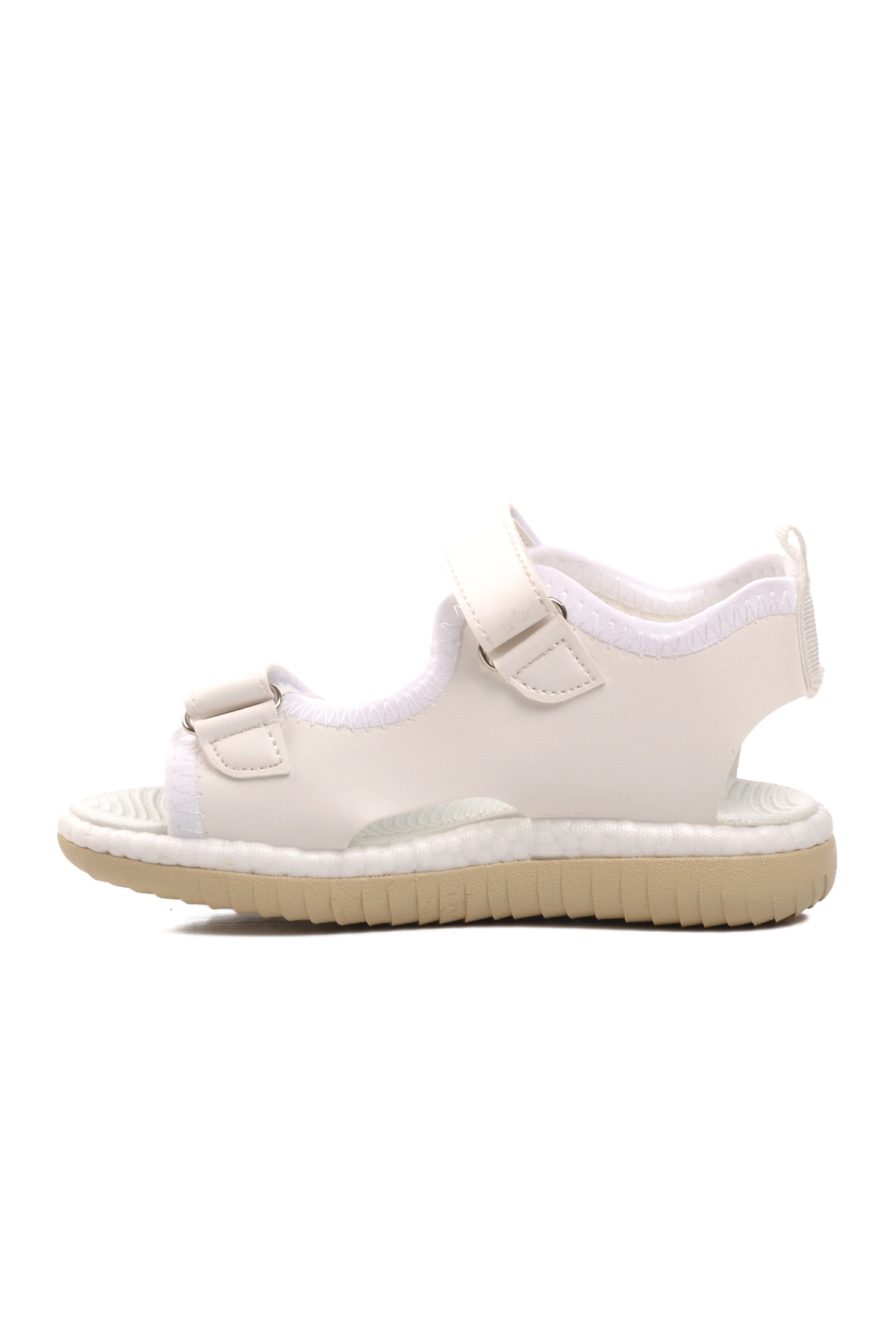 24-996-P Beyaz Çocuk Sandalet - Görsel 3