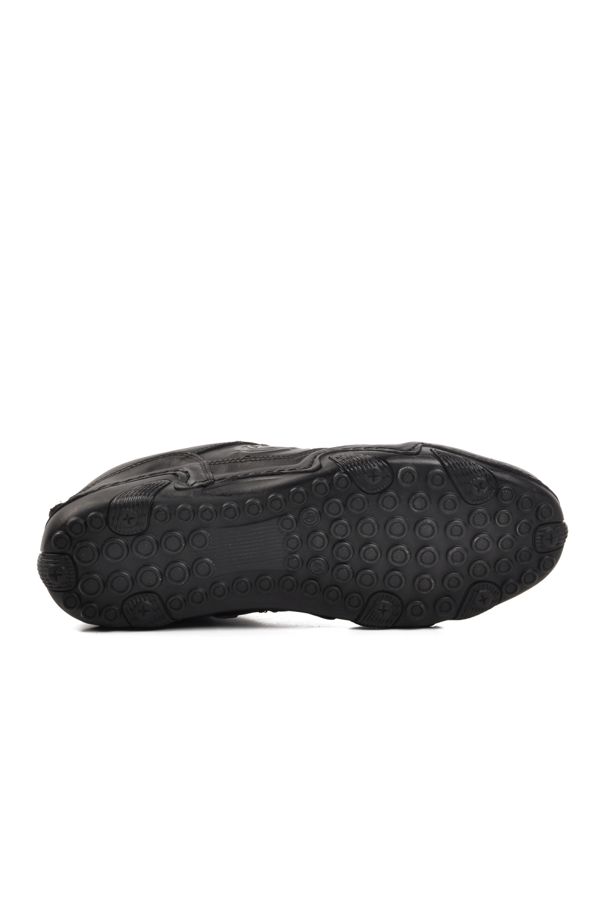 325-S Siyah Hakiki Deri Erkek Günlük Ayakkabı - Görsel 6