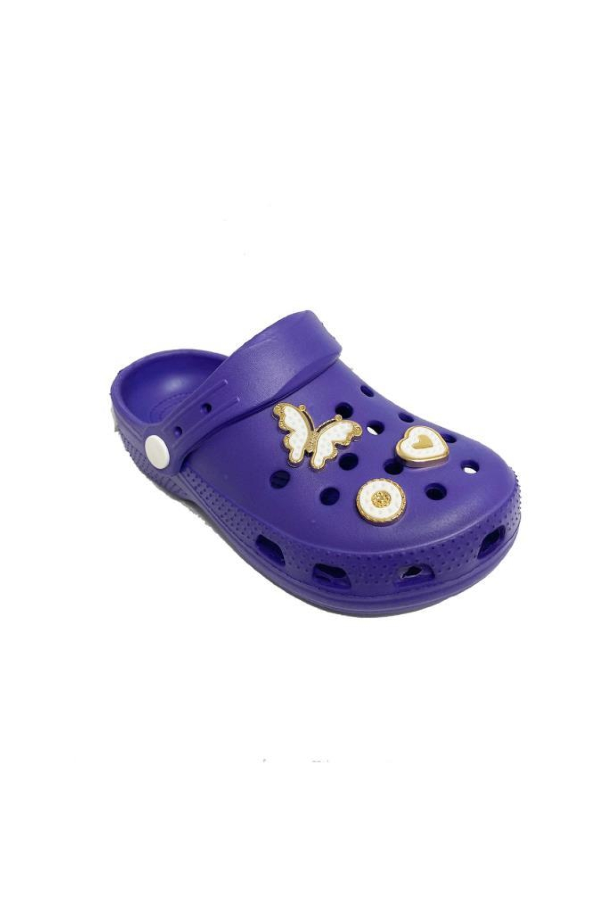 2407-24 Sabo Taşlı Kız Çocuk Terlik 31-35 - Görsel 2