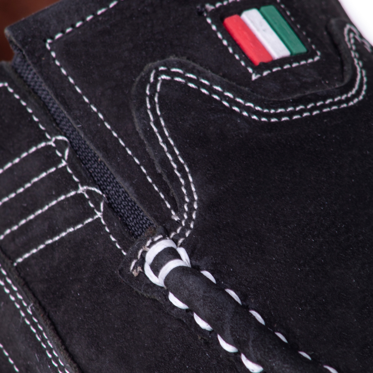 Tems Hakiki Deri Yazlık Erkek Ayakkabı Sİyah Düz - Görsel 8