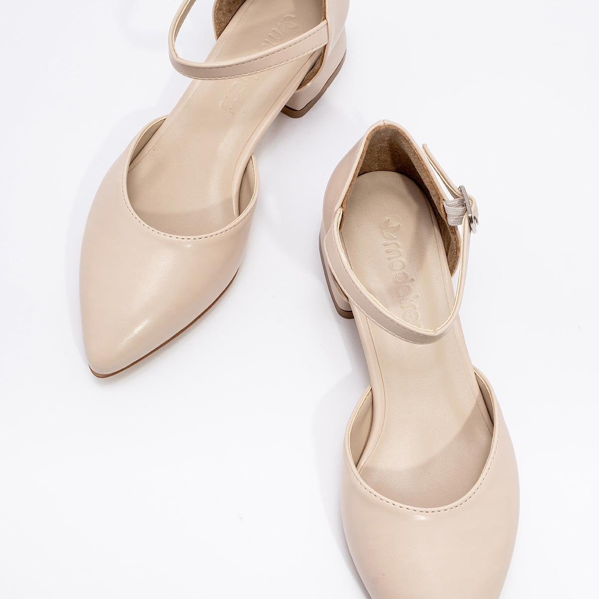 Kadın Topuklu Sandalet TEN CİLT - Görsel 8