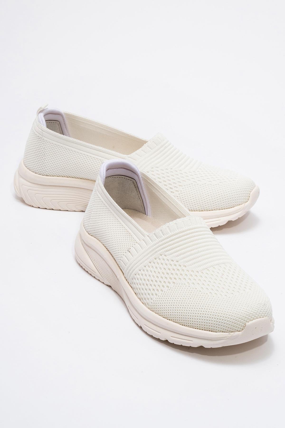 Kadın Triko Babet BEYAZ - Görsel 3