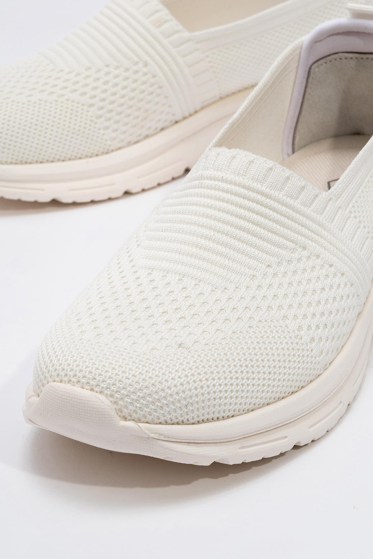 Kadın Triko Babet BEYAZ - Görsel 4