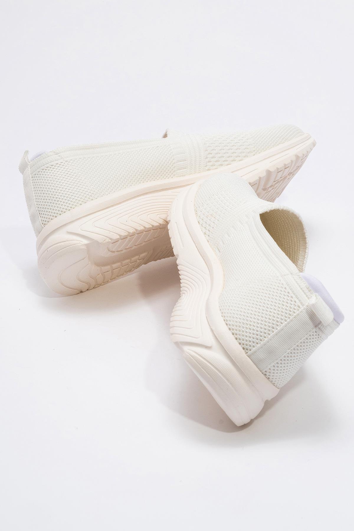 Kadın Triko Babet BEYAZ - Görsel 5