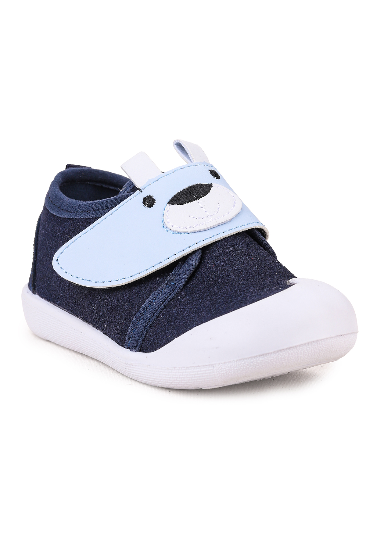 Winni Cırtlı Erkek Bebek İlk Adım Ortopedik Günlük Ayakkabı Lacivert - Görsel 5