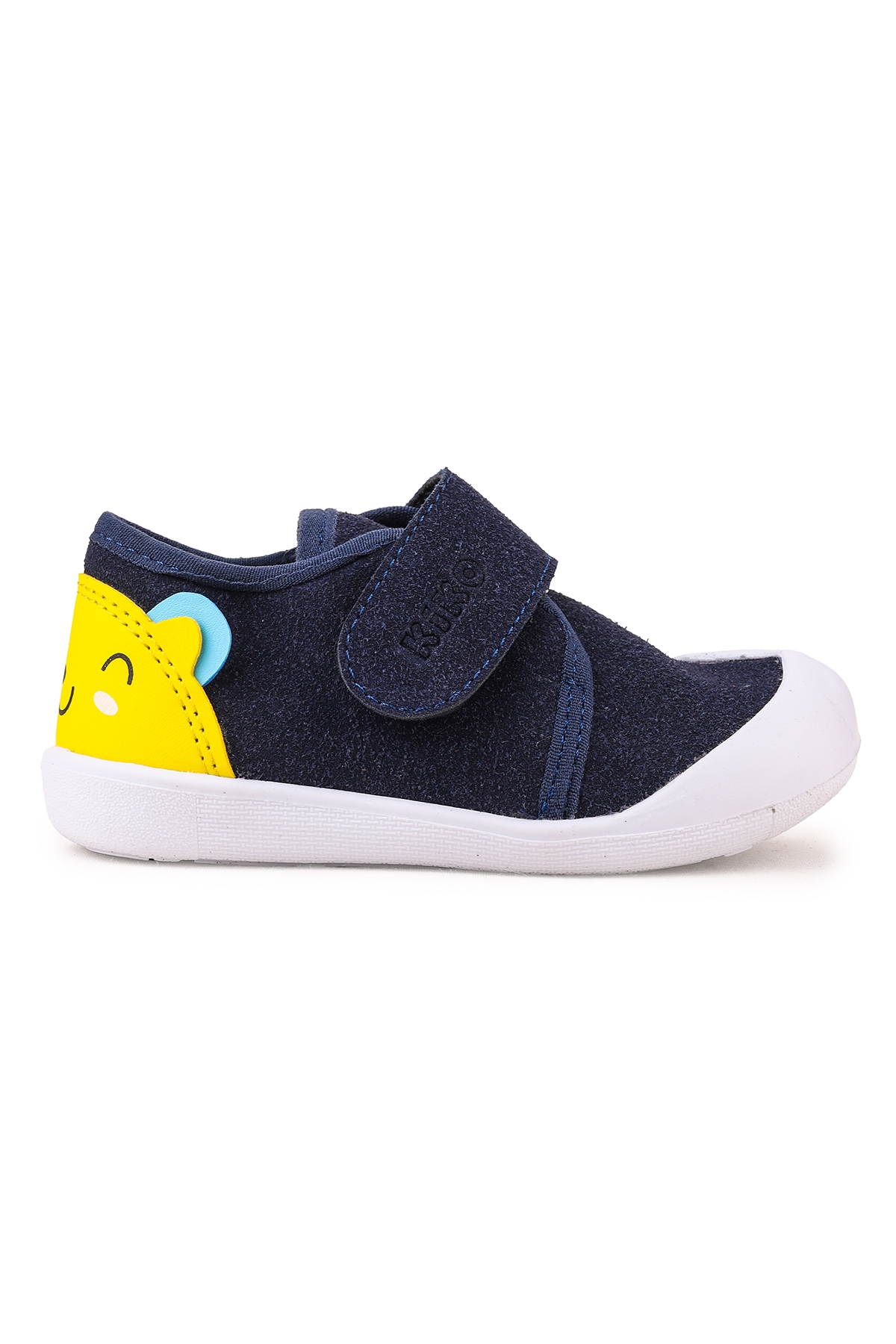 Catly Cırtlı Erkek Bebek İlk Adım Ortopedik Günlük Ayakkabı Lacivert - Görsel 4