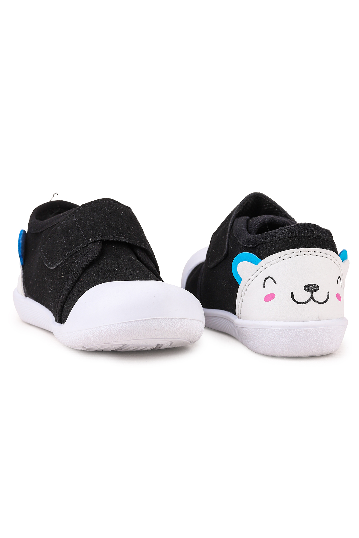 Catly Cırtlı Erkek Bebek İlk Adım Ortopedik Günlük Ayakkabı Siyah - Görsel 5