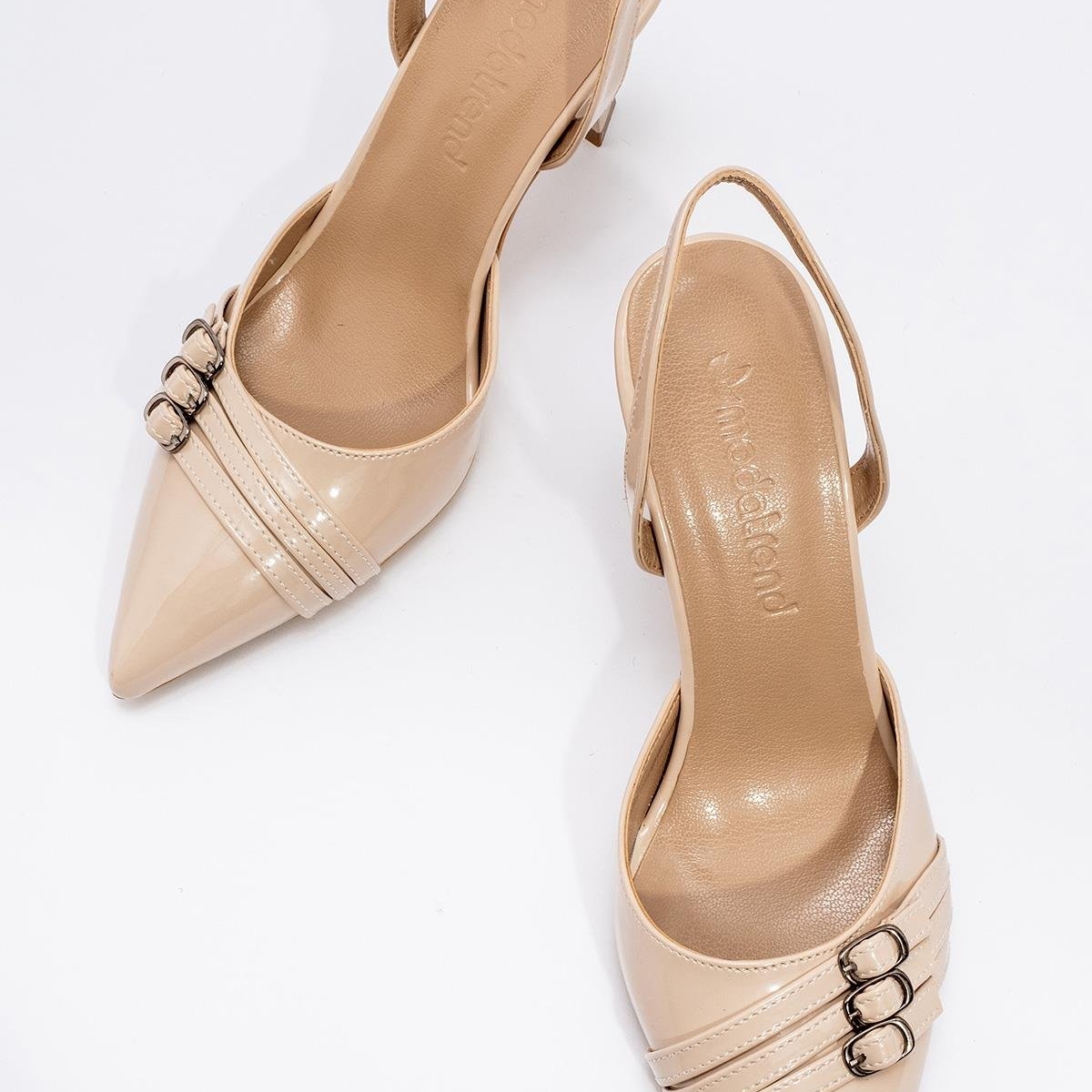 Kadın 3 Tokalı Topuklu Ayakkabı TEN RUGAN - Görsel 8