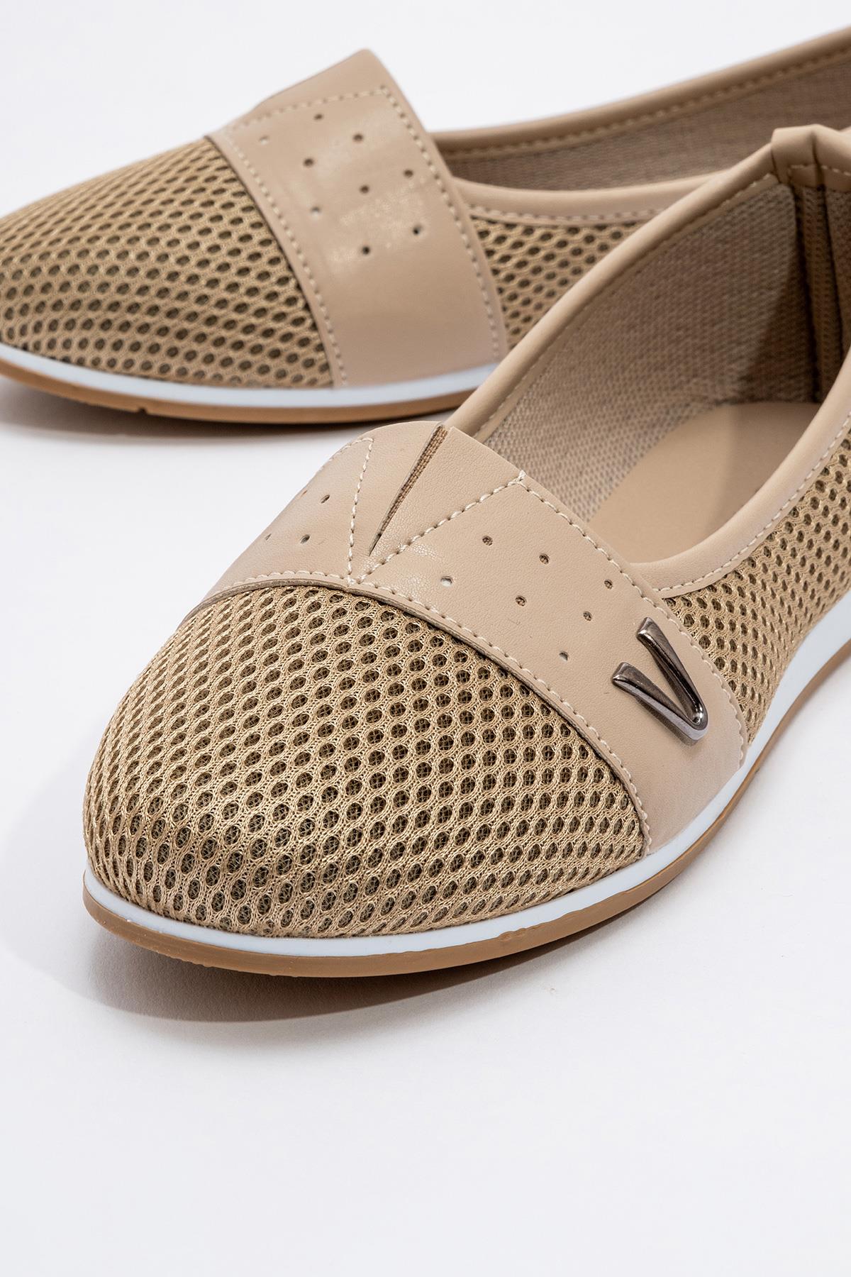 Kadın Günlük Babet BEJ - Görsel 4