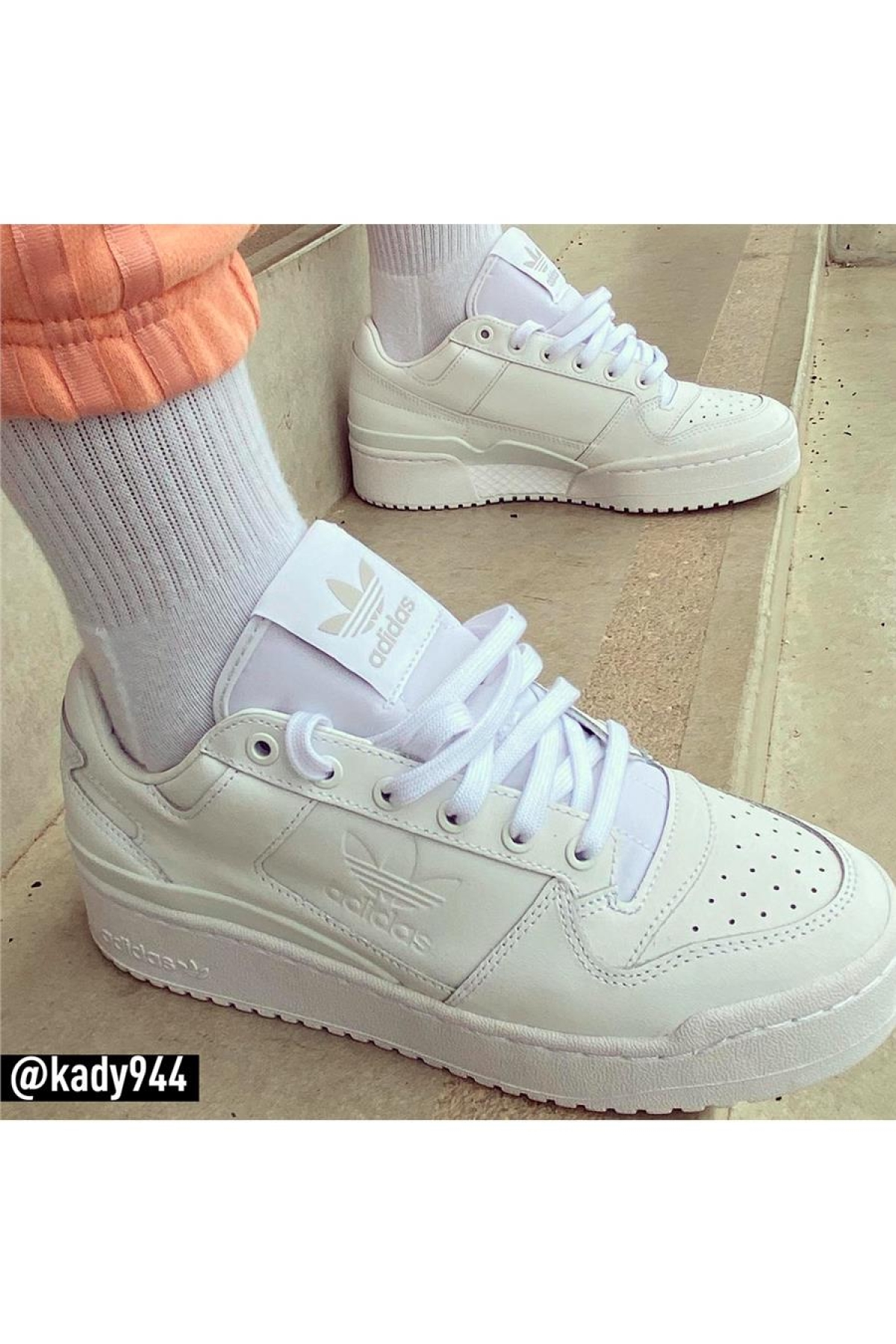 Fy9042 Forum Bold W Beyaz - Siyah Kadın Lifestyle Ayakkabı - Görsel 11