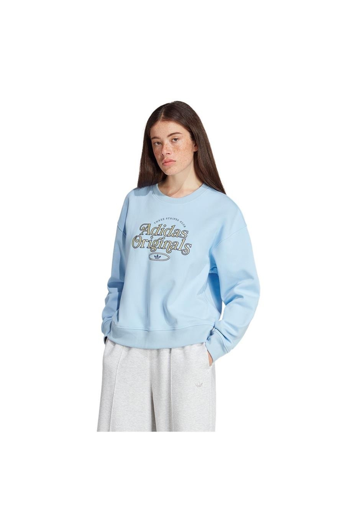 Sweat shirt adidas femme sale