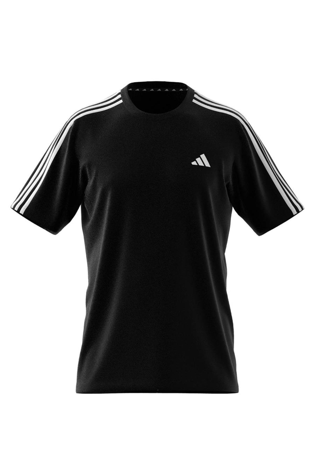 Siyah/beyaz Spor Tişörtü Train Essentials 3-stripes Training Tişörtü ıb8150