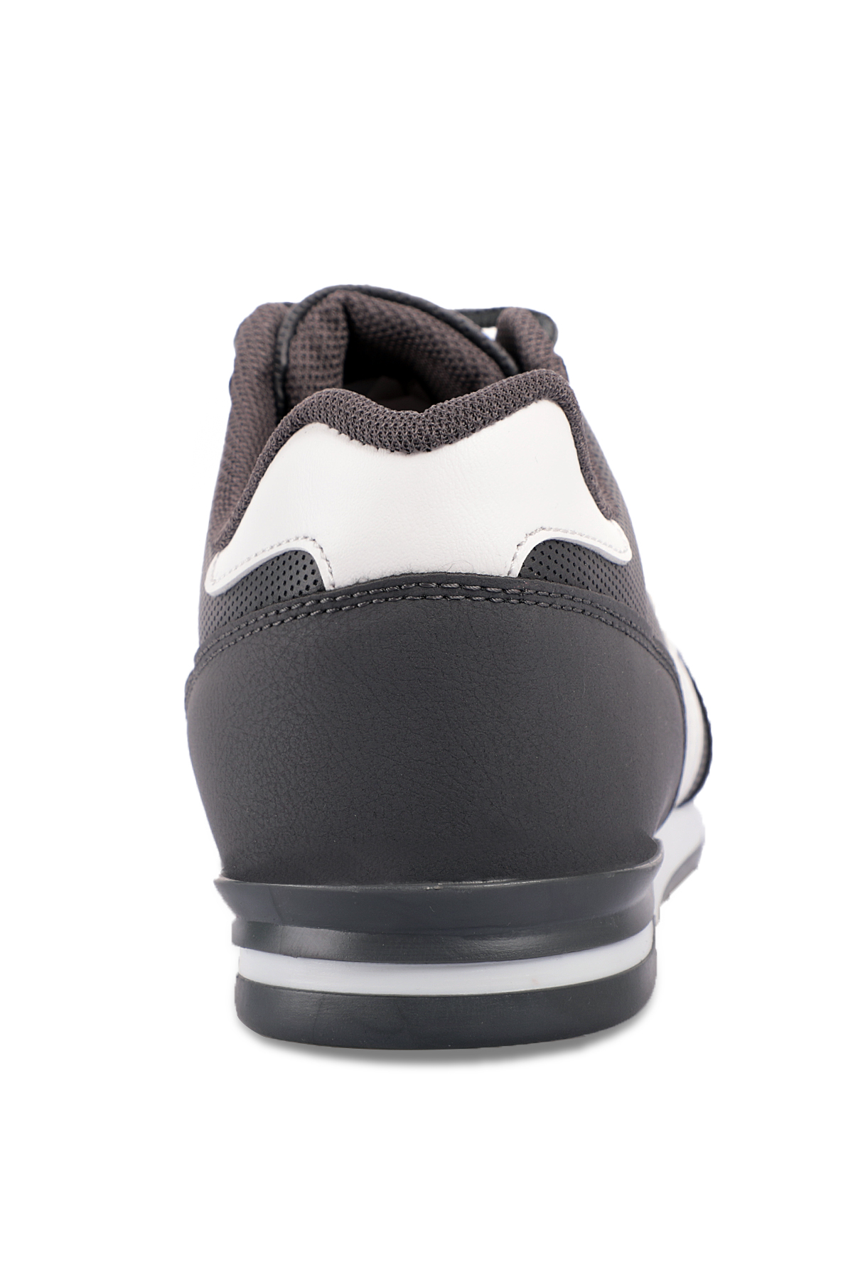 OMEGA IN Erkek Sneaker Ayakkabı Koyu Gri / Beyaz - Görsel 7