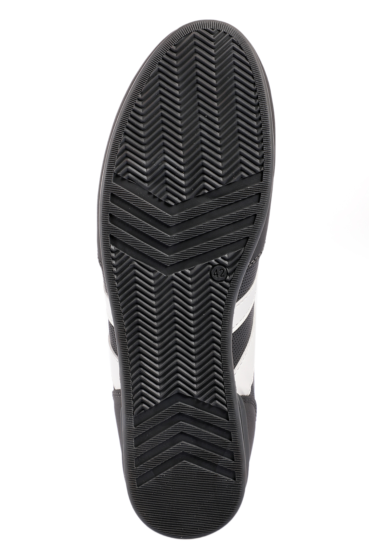 OMEGA IN Erkek Sneaker Ayakkabı Koyu Gri / Beyaz - Görsel 8