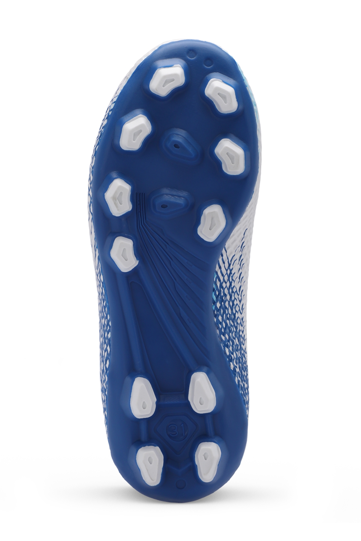 CULTURAL Unisex Çocuk Futbol Ayakkabı Beyaz / Saks Mavi - Görsel 8